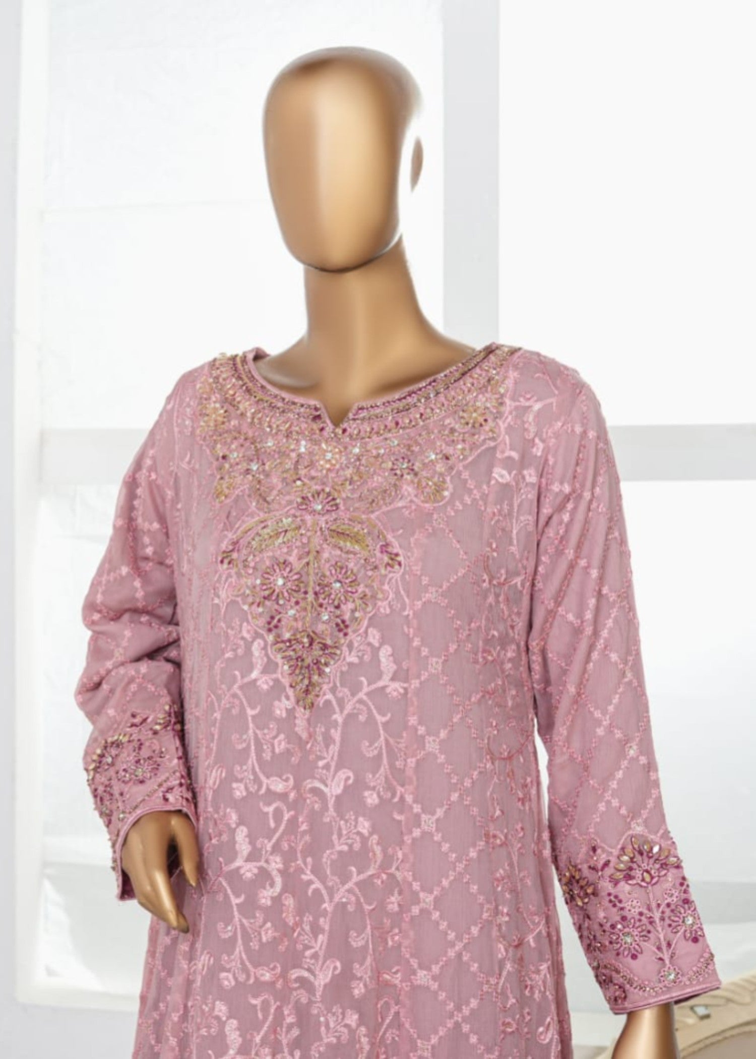 Ahmed Creations KINZA TEA PINK Women 3pcs