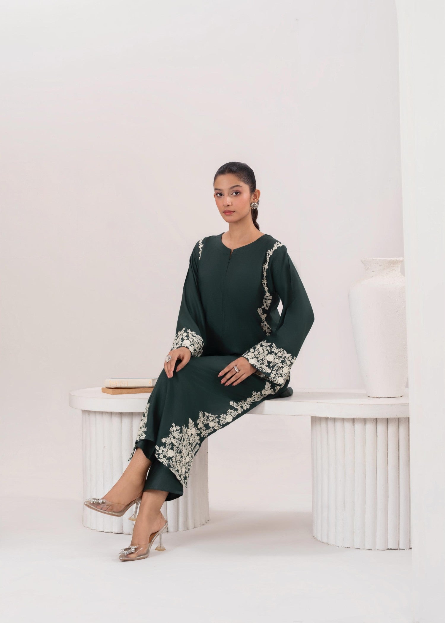 Stylish Collection MARGARITA EMBROIDERED Women 2pcs