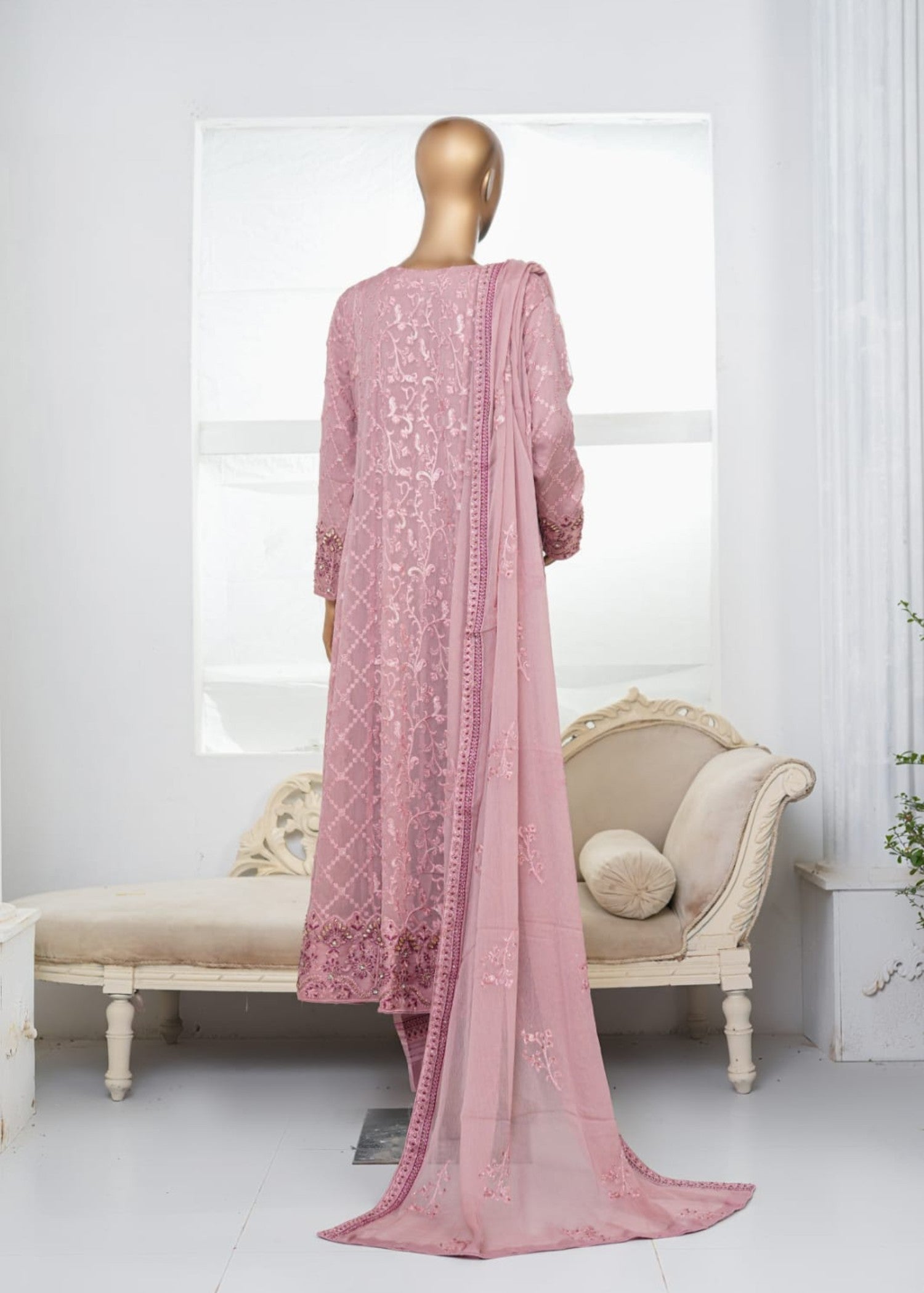 Ahmed Creations KINZA TEA PINK Women 3pcs