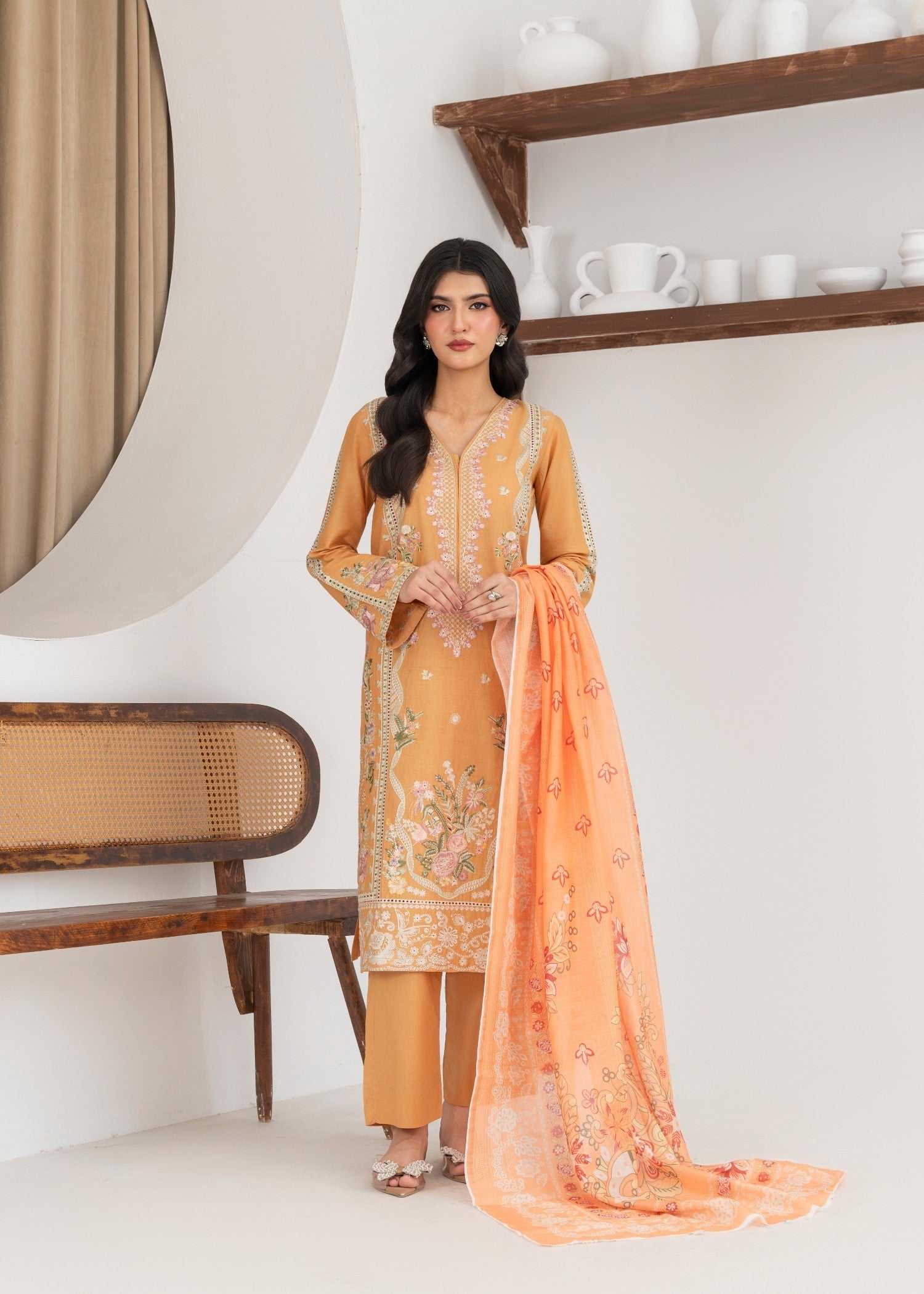 Ameena Official Nikhat Rangraiz Women 3pcs