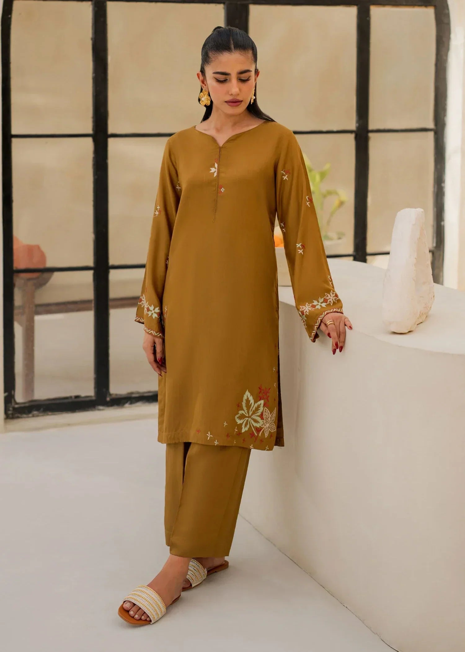 Ayesha Asif CINNAMON FLORA SUIT Women 2pcs