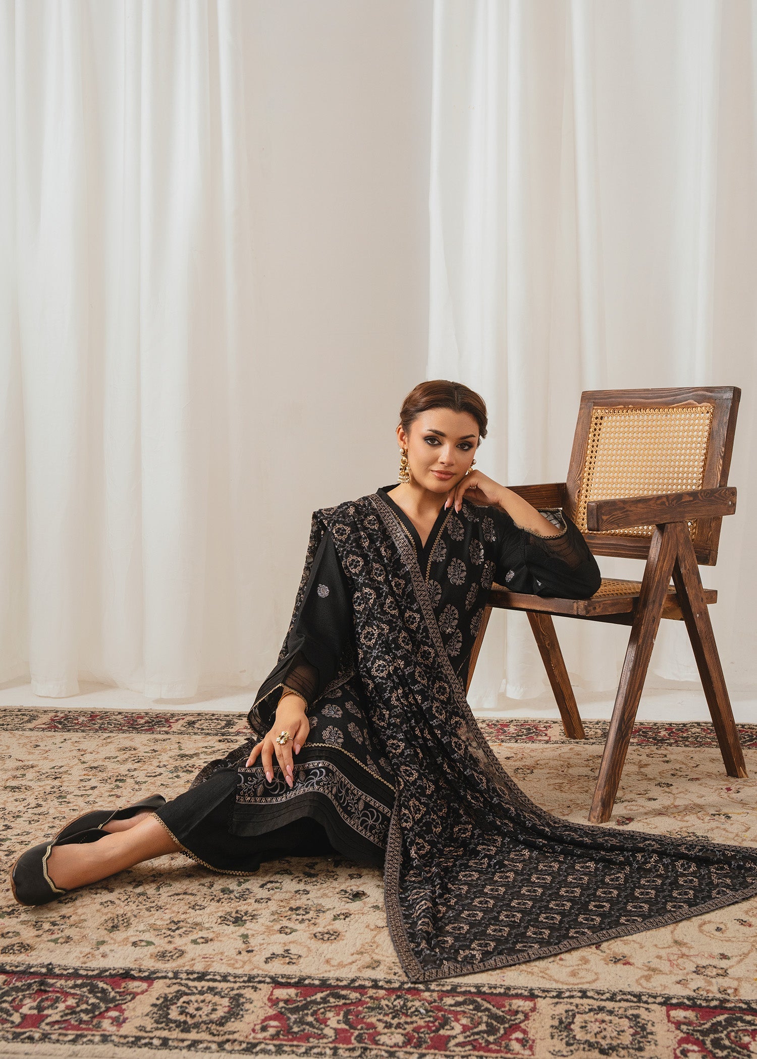 Zoya&Zafar Sundar Saffron Women 3pcs