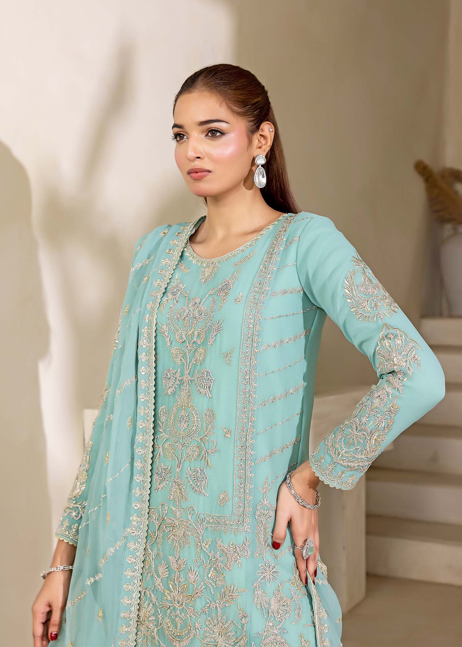 Kanwal Zainab AQUA ELEGANCE Women 3pcs