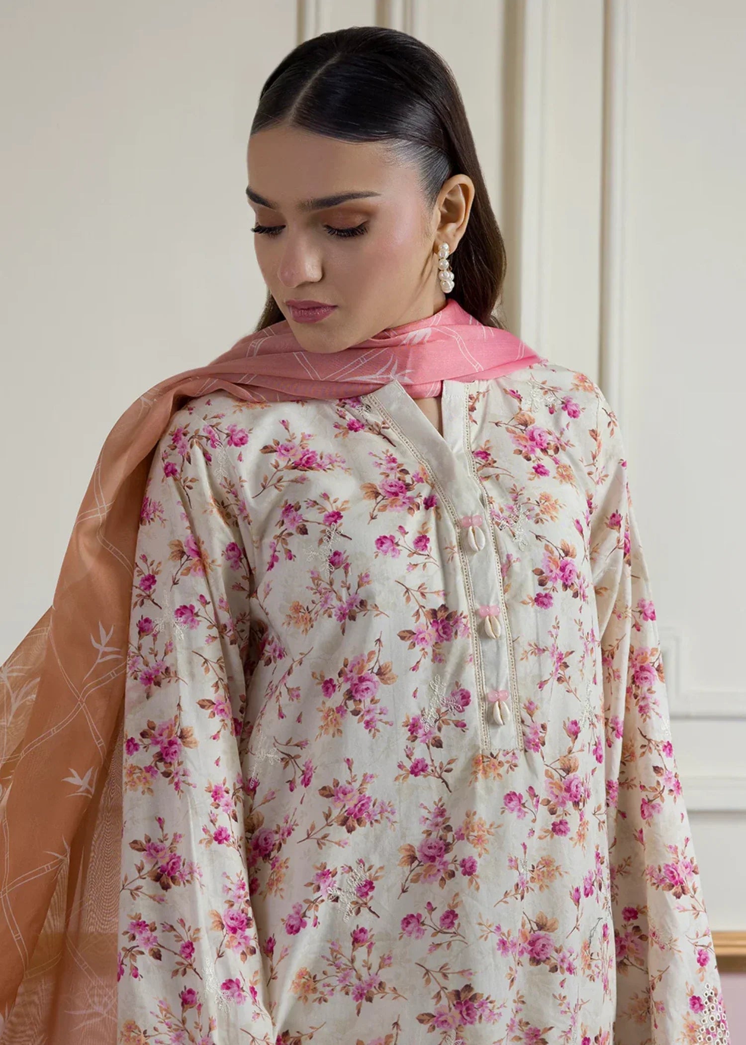 Zellbury WPS2532608 Cream Women 3pcs