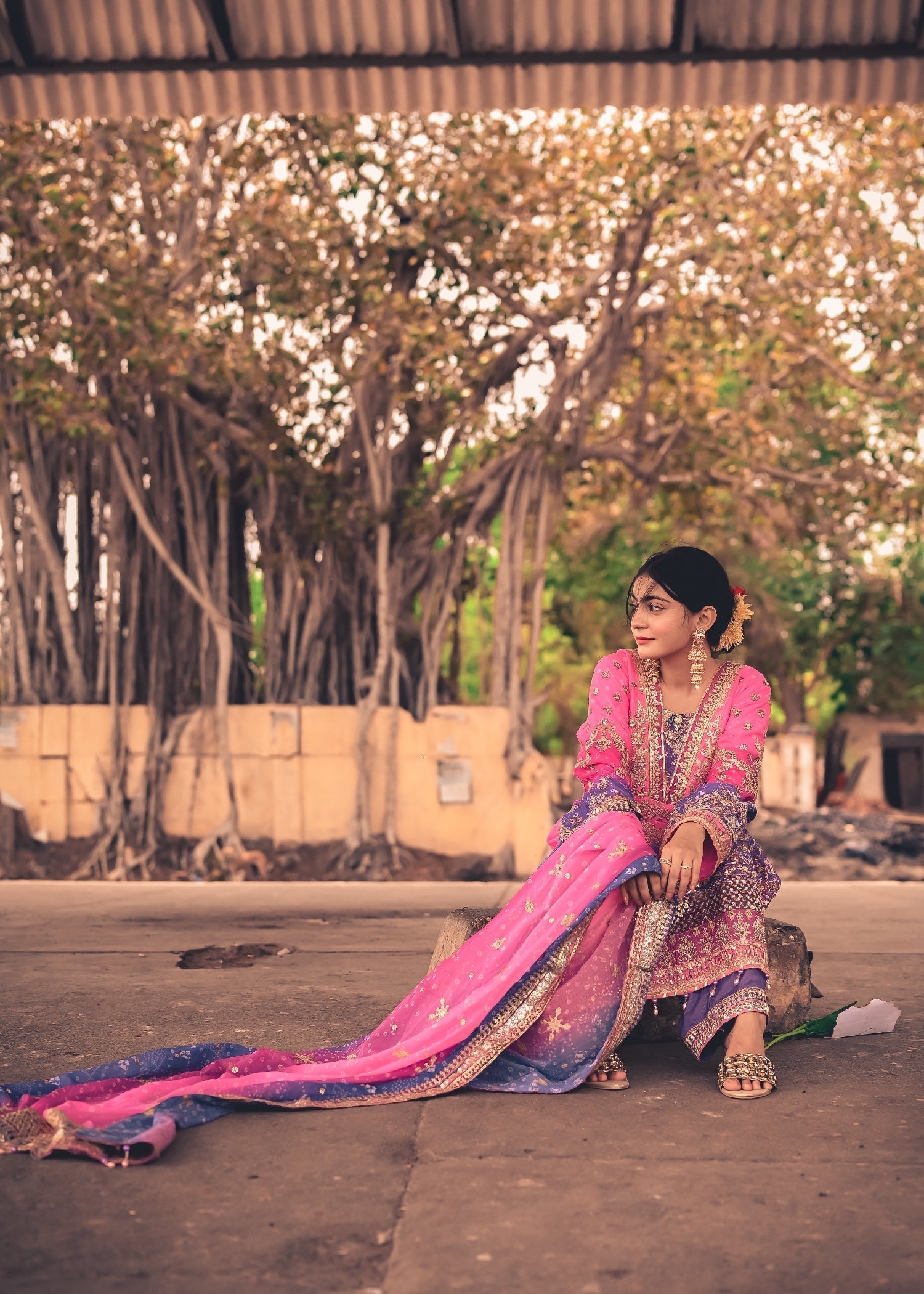 Suits By Sadia Desi glam Women 3pcs