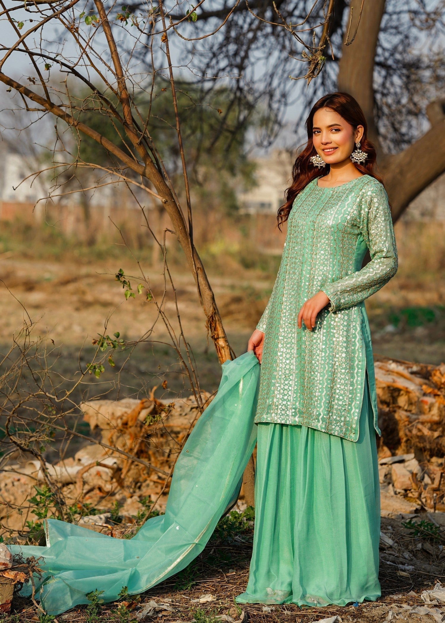 Fashion Trends 4 U Mehnaz Women 3pcs