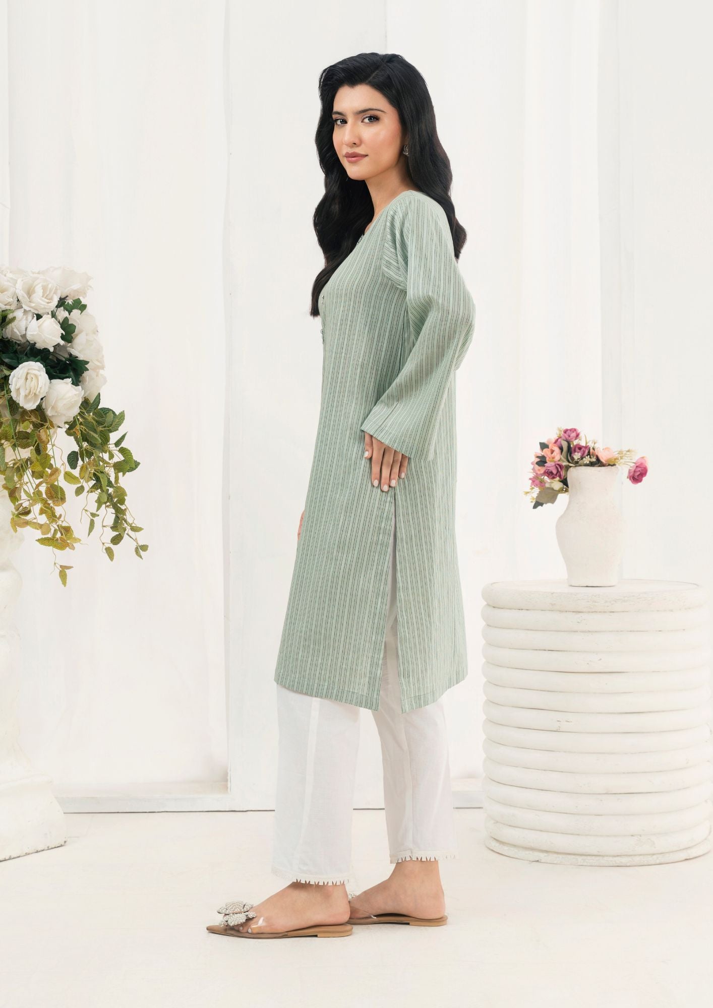 Yolo Pret Bubble Lawn Tunic BUB B25 0001 Women 1pcs