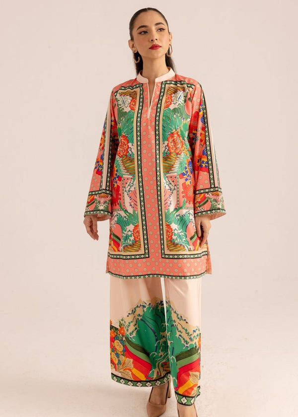 Tehzeeb Libas "Bagh e Baharan" Khaddar Set Women 2pcs