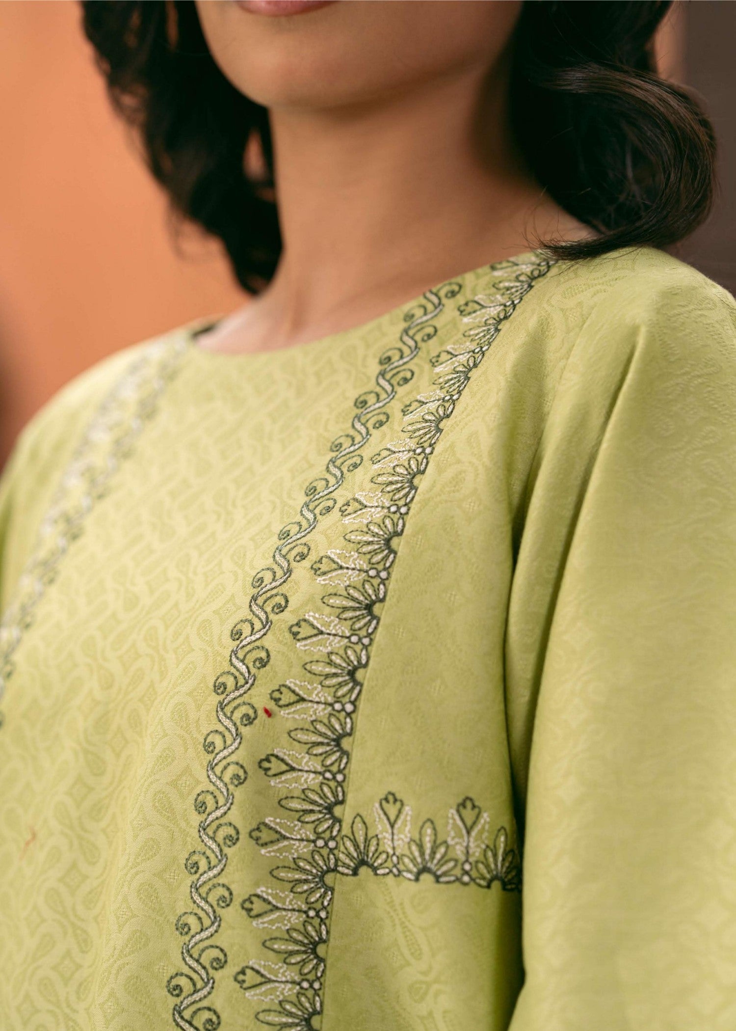 Musaif Abrooh Stitched () Women 3pcs