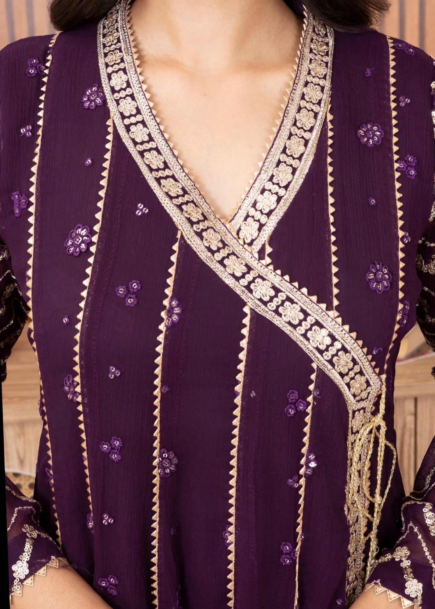 Abaan Zohan NAYAAB Purple Women 3pcs