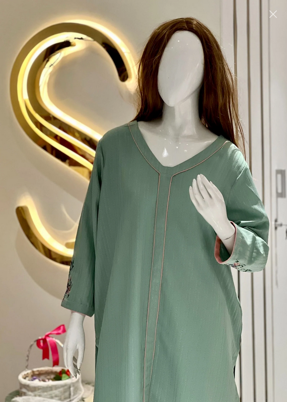 Symas Green Co Ord Set Women 2pcs