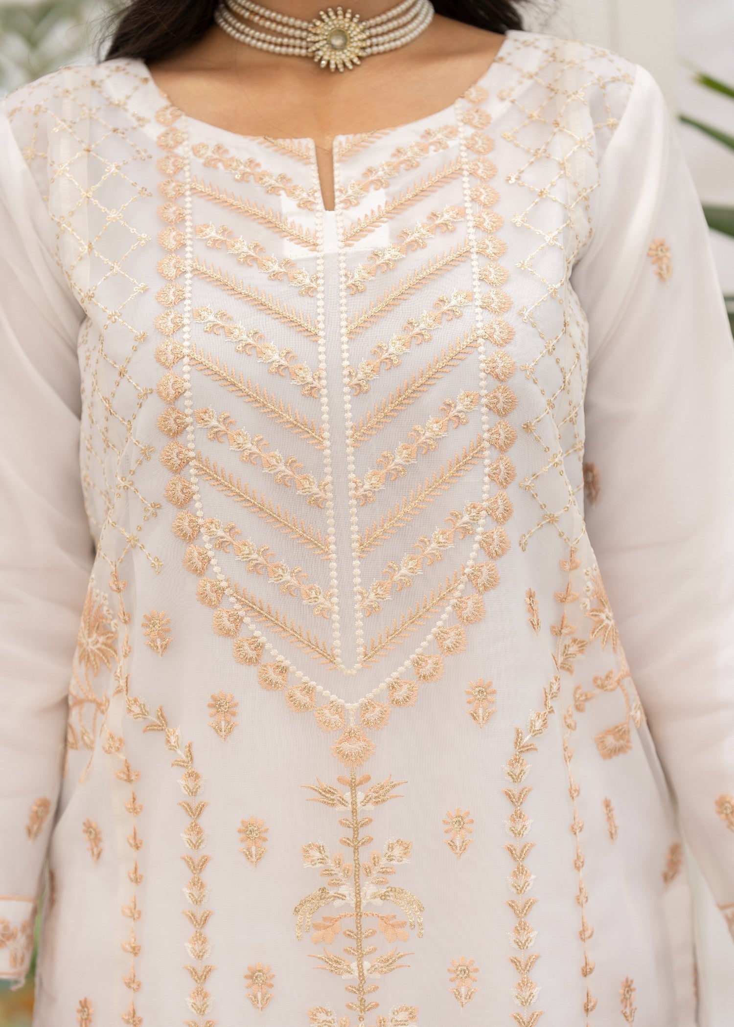 Zohan Ateeq Ayeza (White) Women 3pcs