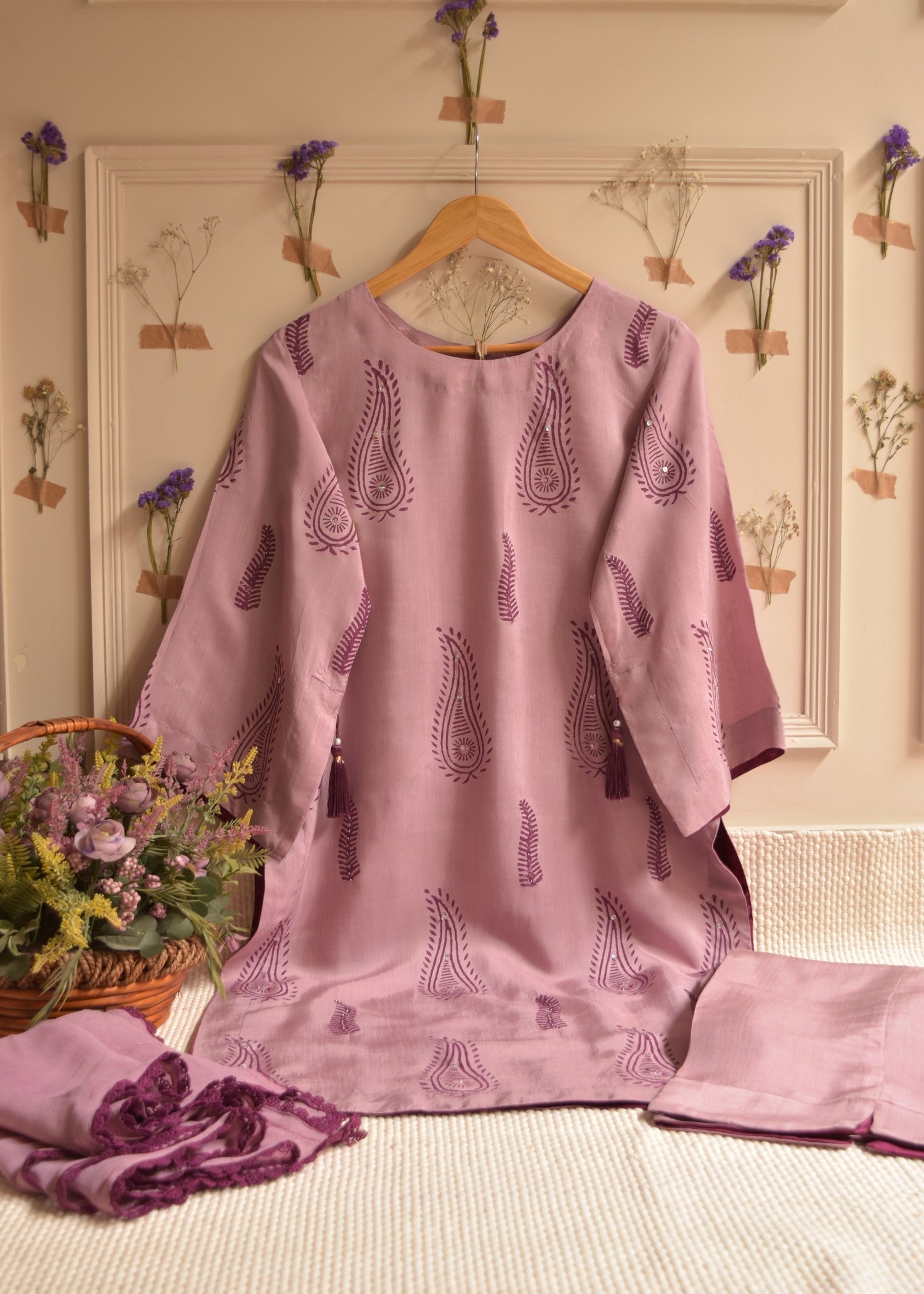 Baposh Mauve pink Women 3pcs