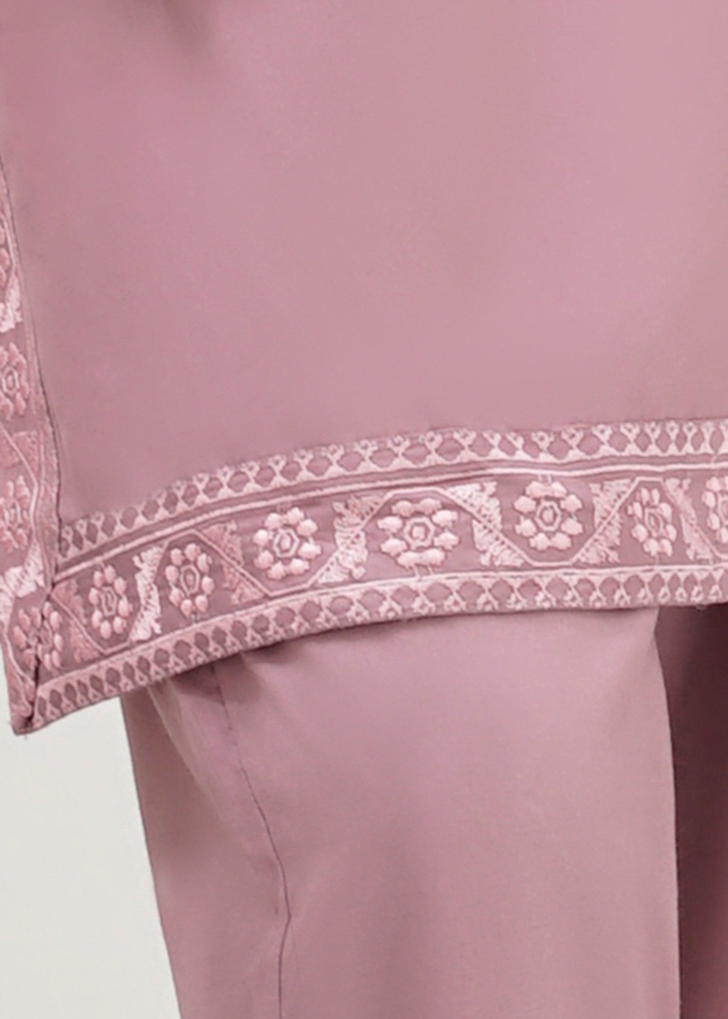 AYLA STUDIO Solid Embroidered SE250401 SHABNAM Women 2pcs