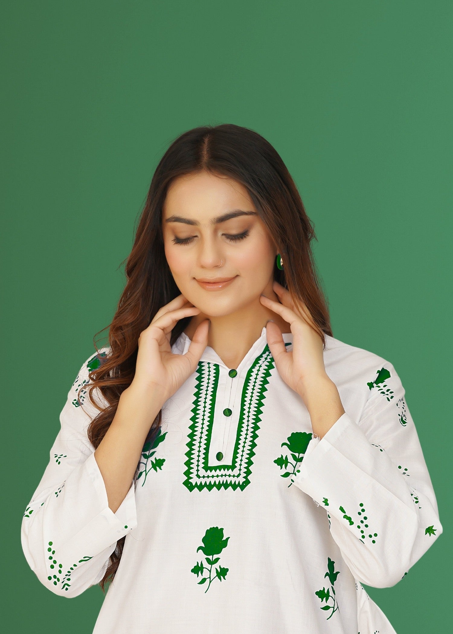 Hamna Kalim 14 AG TEHWAR Women 2pcs