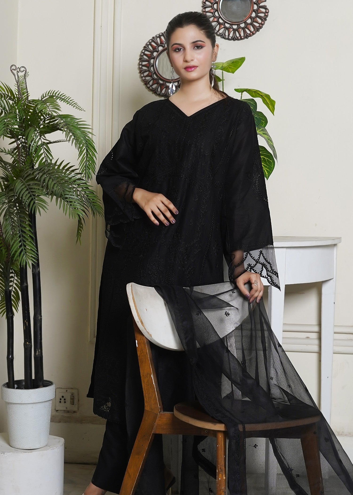 Waniya Awais WAL 58 Stitched Women 3pcs