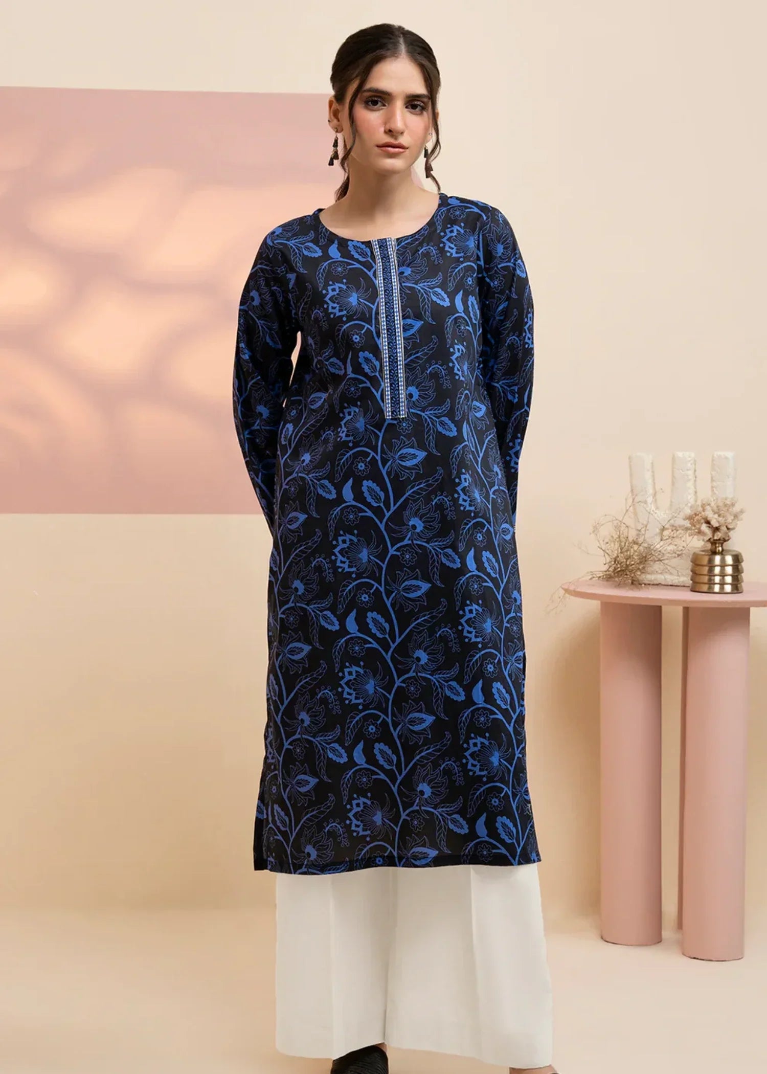 Zellbury WPS2511994 Navy Blue Women 1pcs