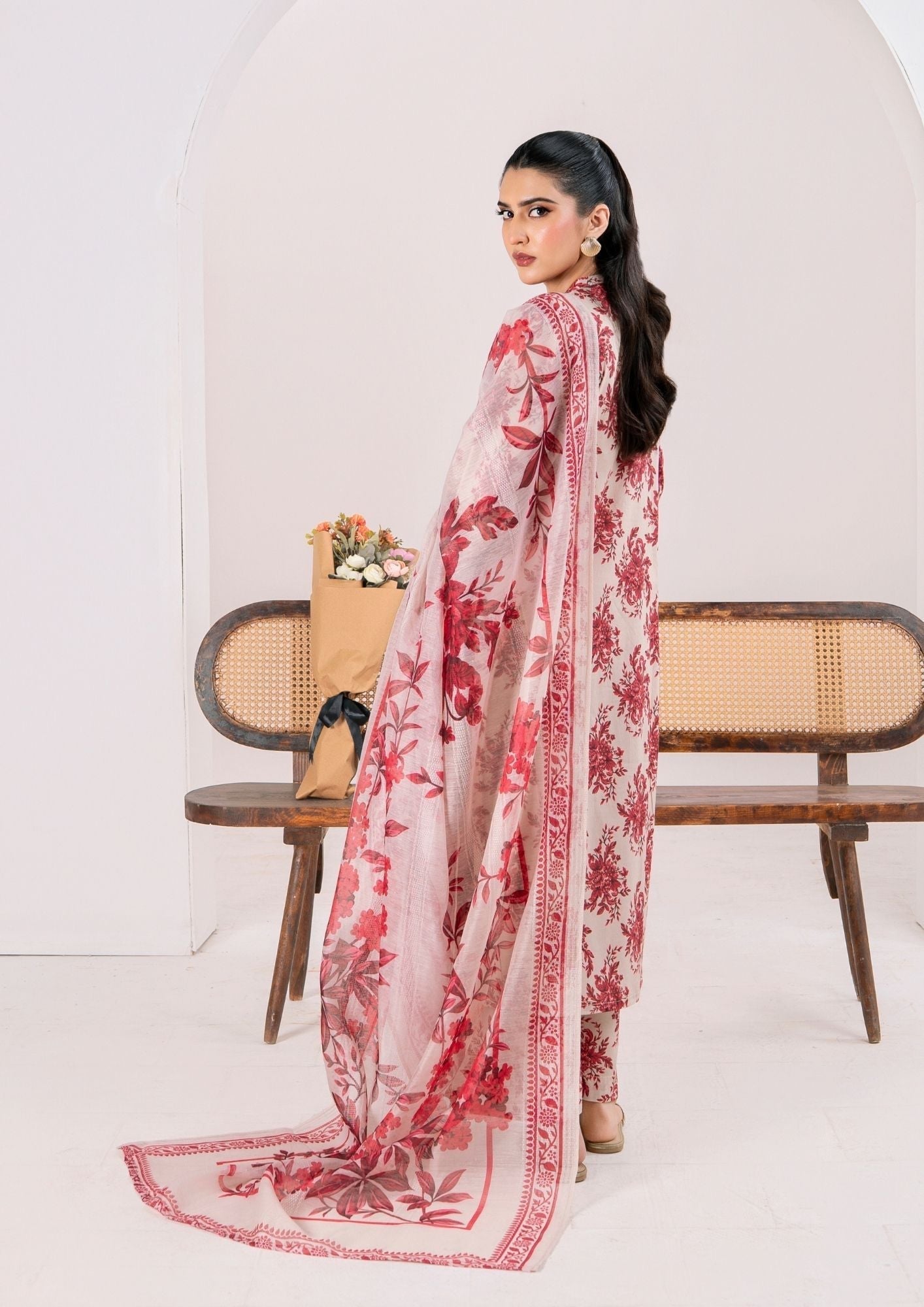 Alfatah Pret Printed Lawn with Embroidery RANAAI S25 0004 Women 3pcs