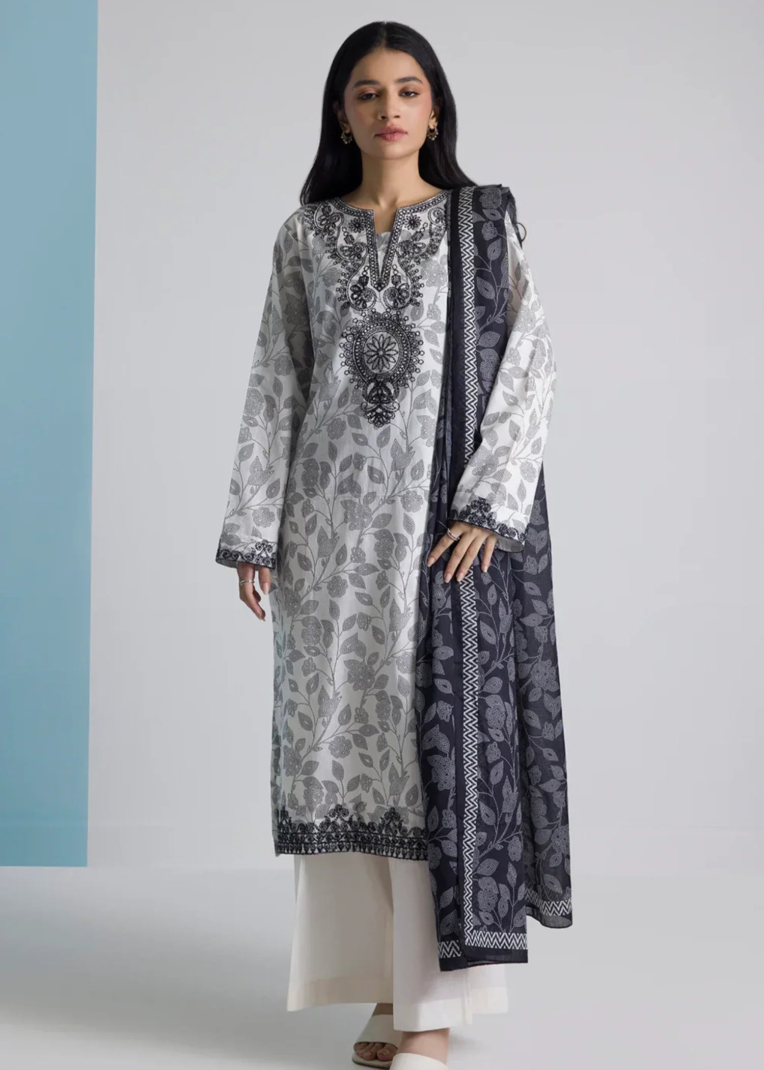 Zellbury WPS2521755 Ash Grey Women 2pcs