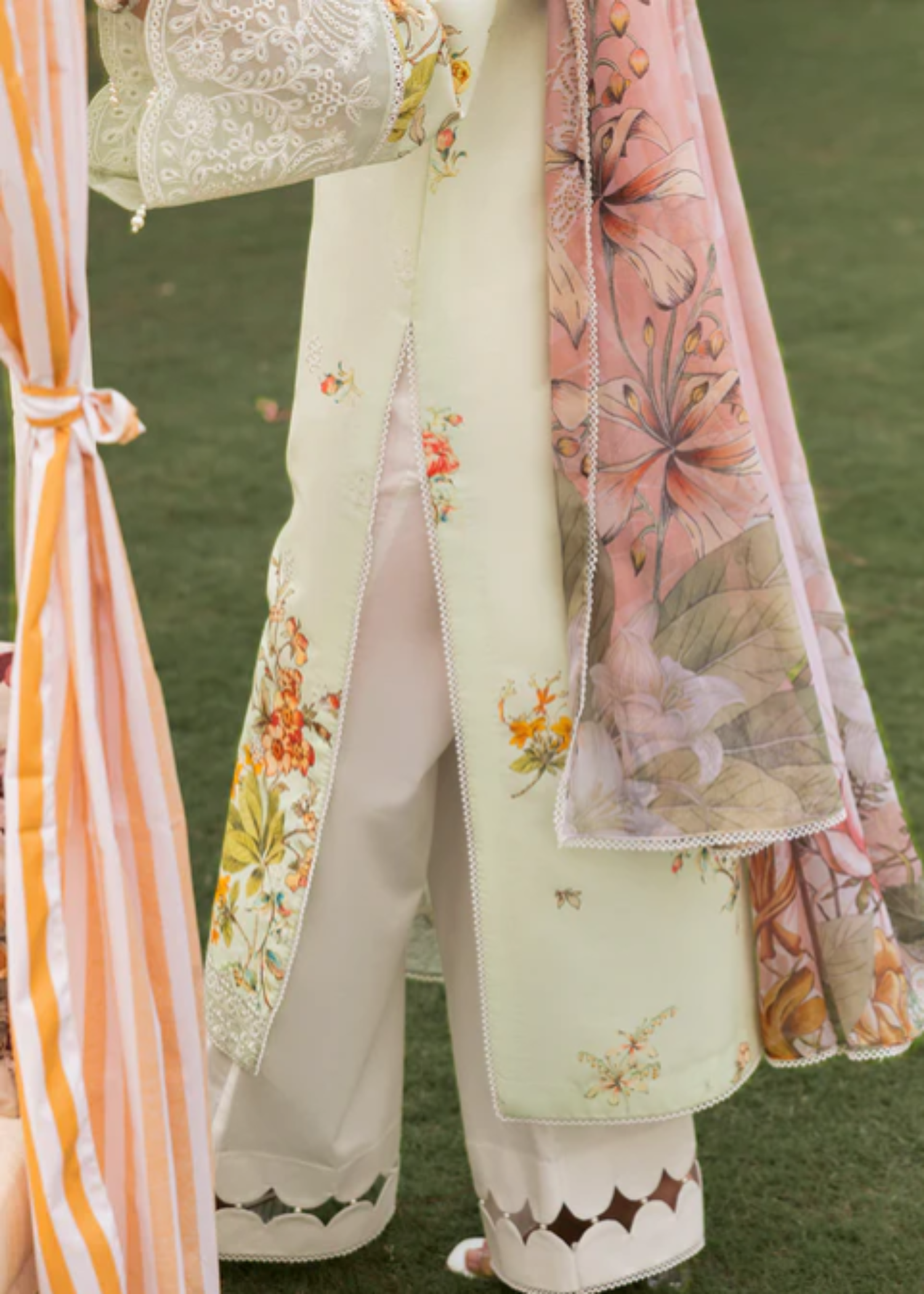 Meeral Luxe Pista Floral Mirage Women 3pcs