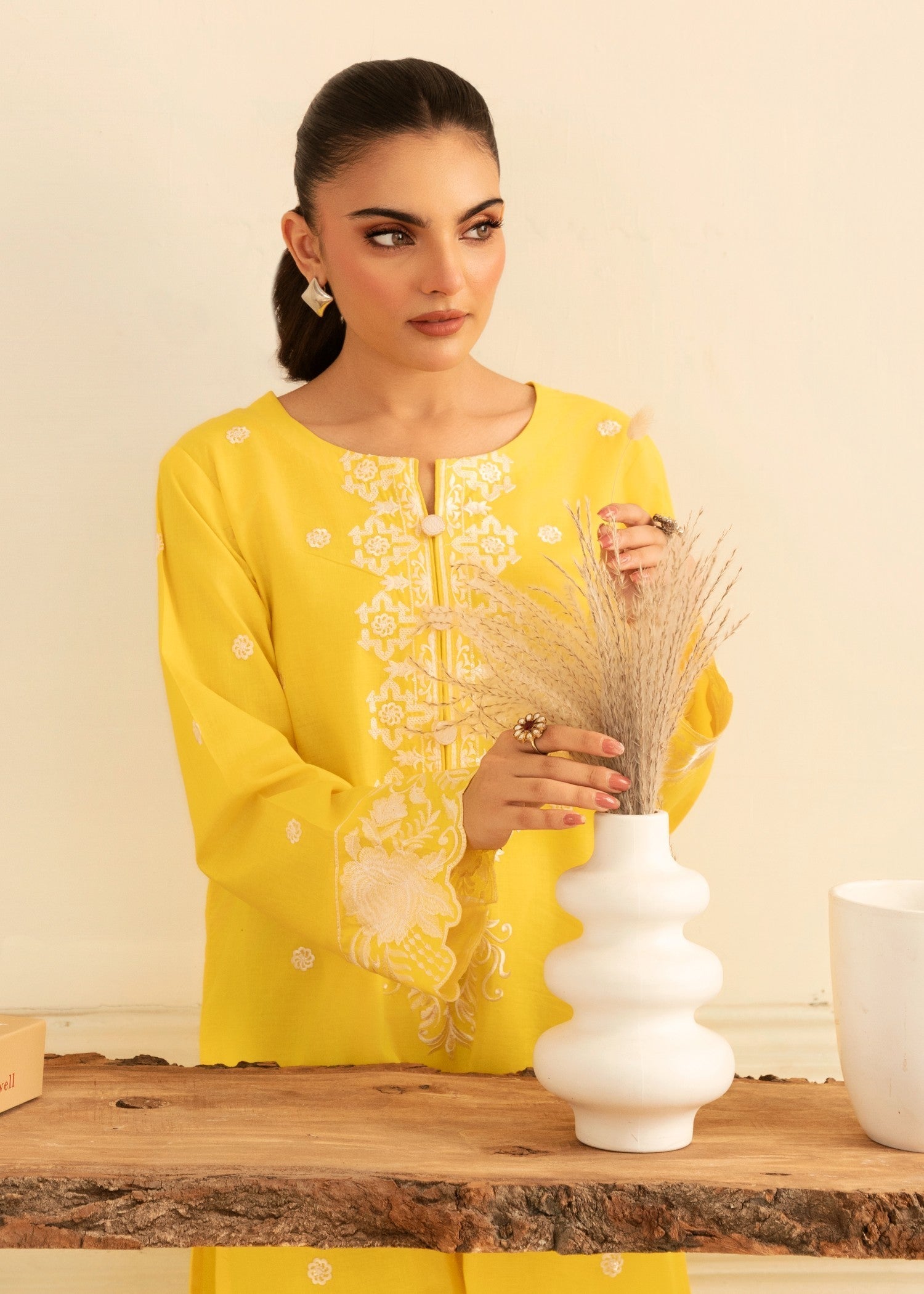 Zoya&Zafar Yellow Women 2pcs