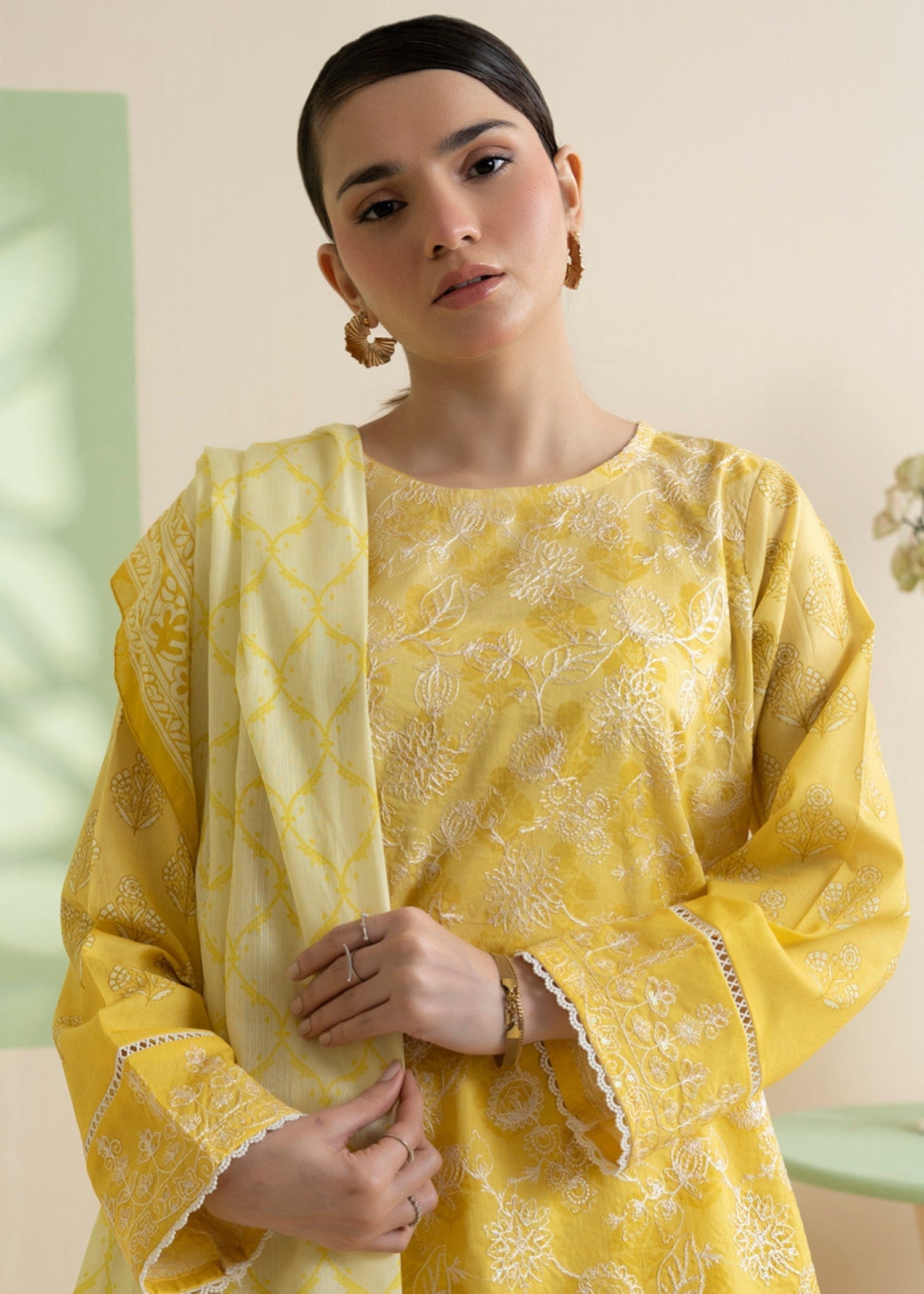 Zellbury WPS2531832 Yellow Women 3pcs