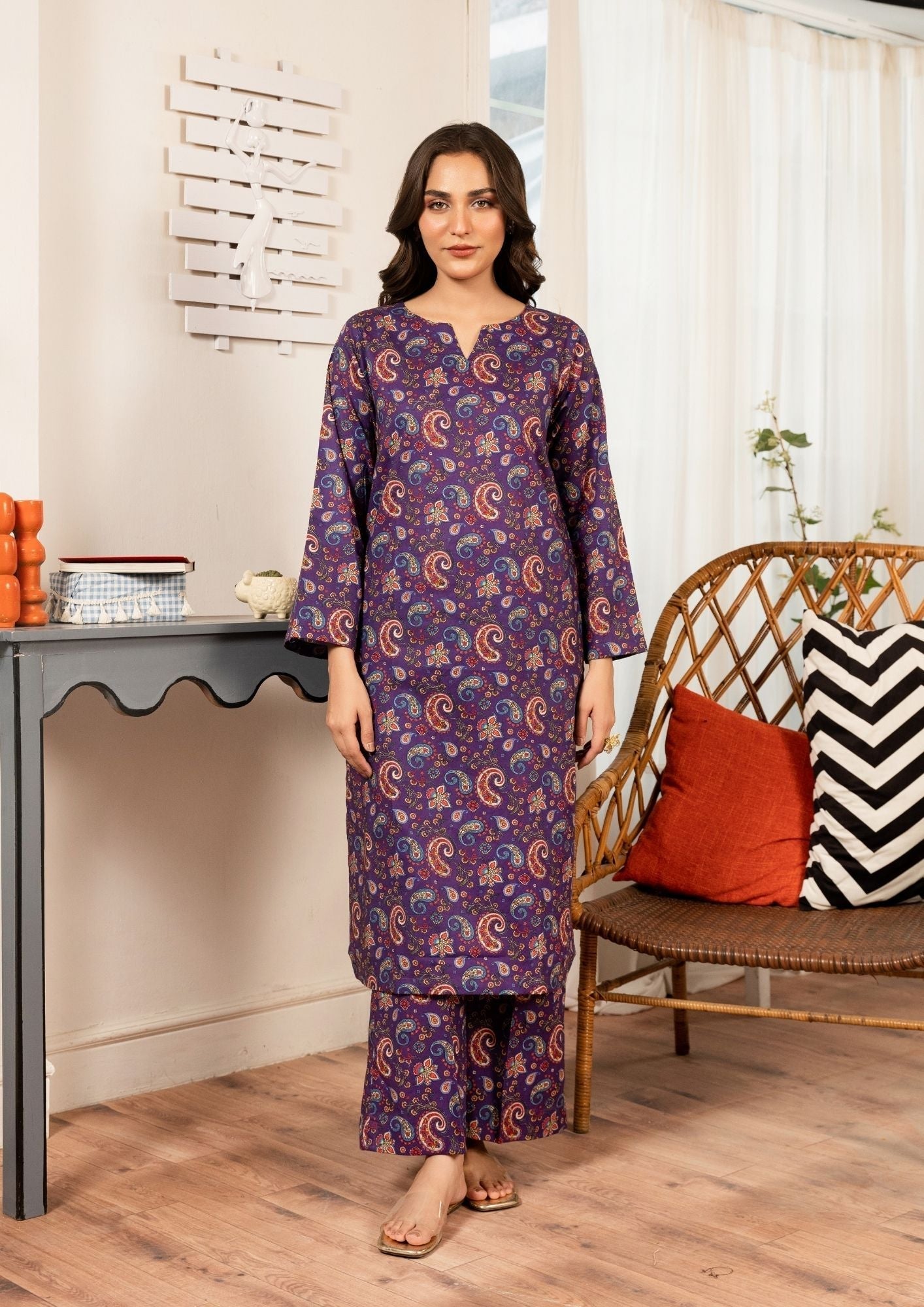 Yolo Pret Digital Print Lawn GULMEENA G25 0019 Women 2pcs