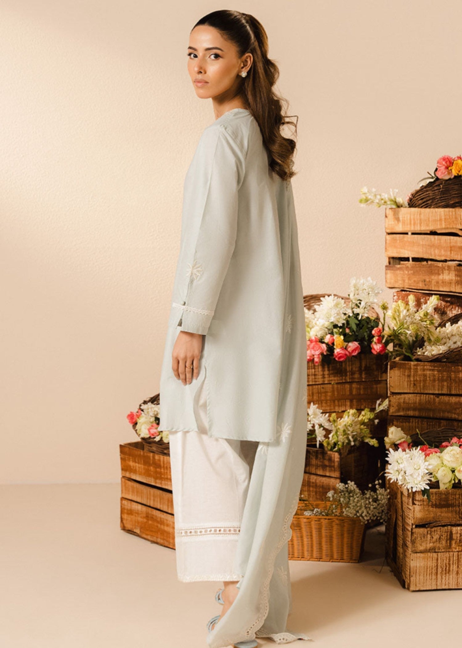 Cross Stitch SKY GRAY 0125RTWPLNBAS0307 Women 2pcs