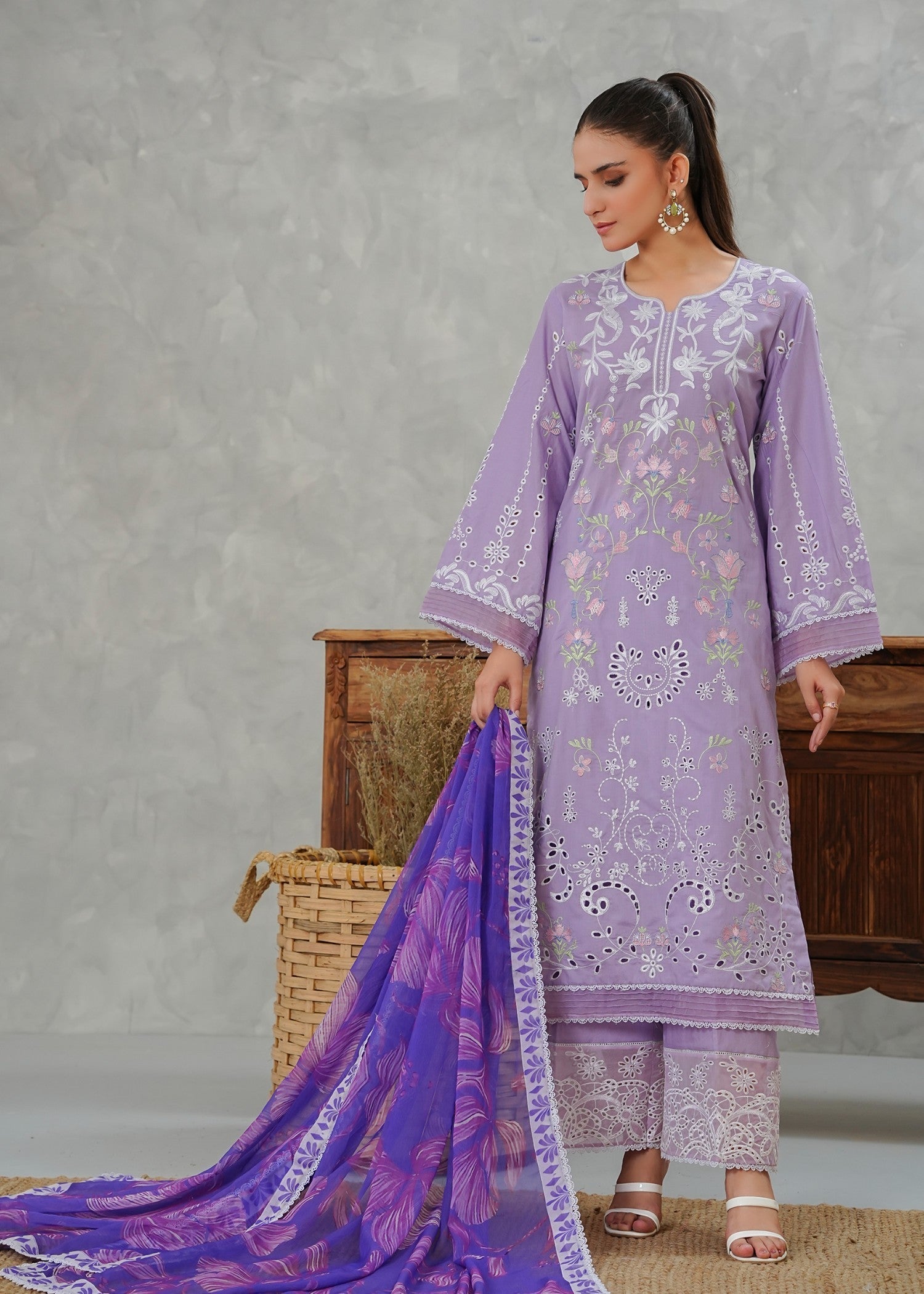 Grape Drape Ethereal Charm Women 3pcs