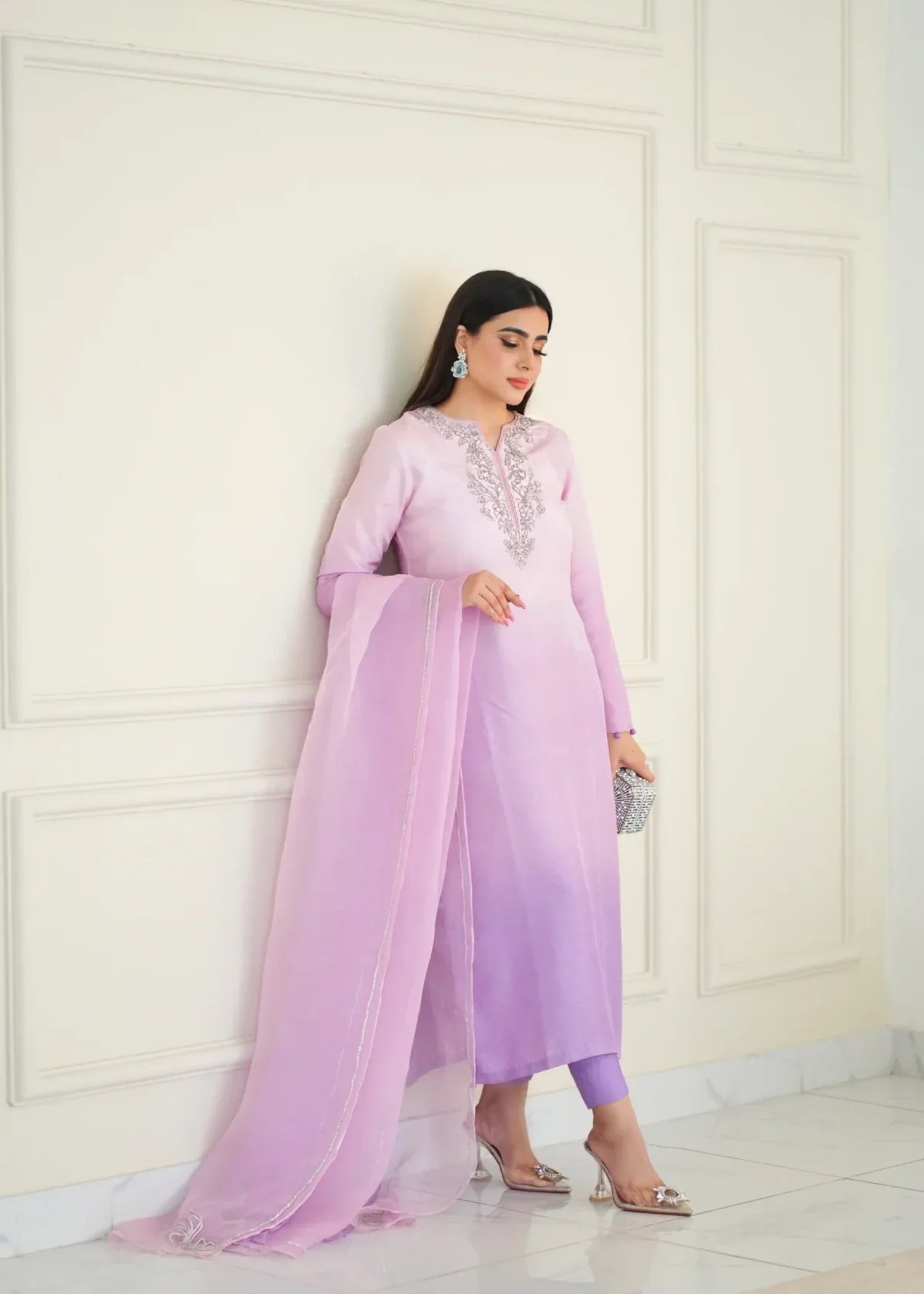 Hues Atelier Ombre lilac Women 3pcs