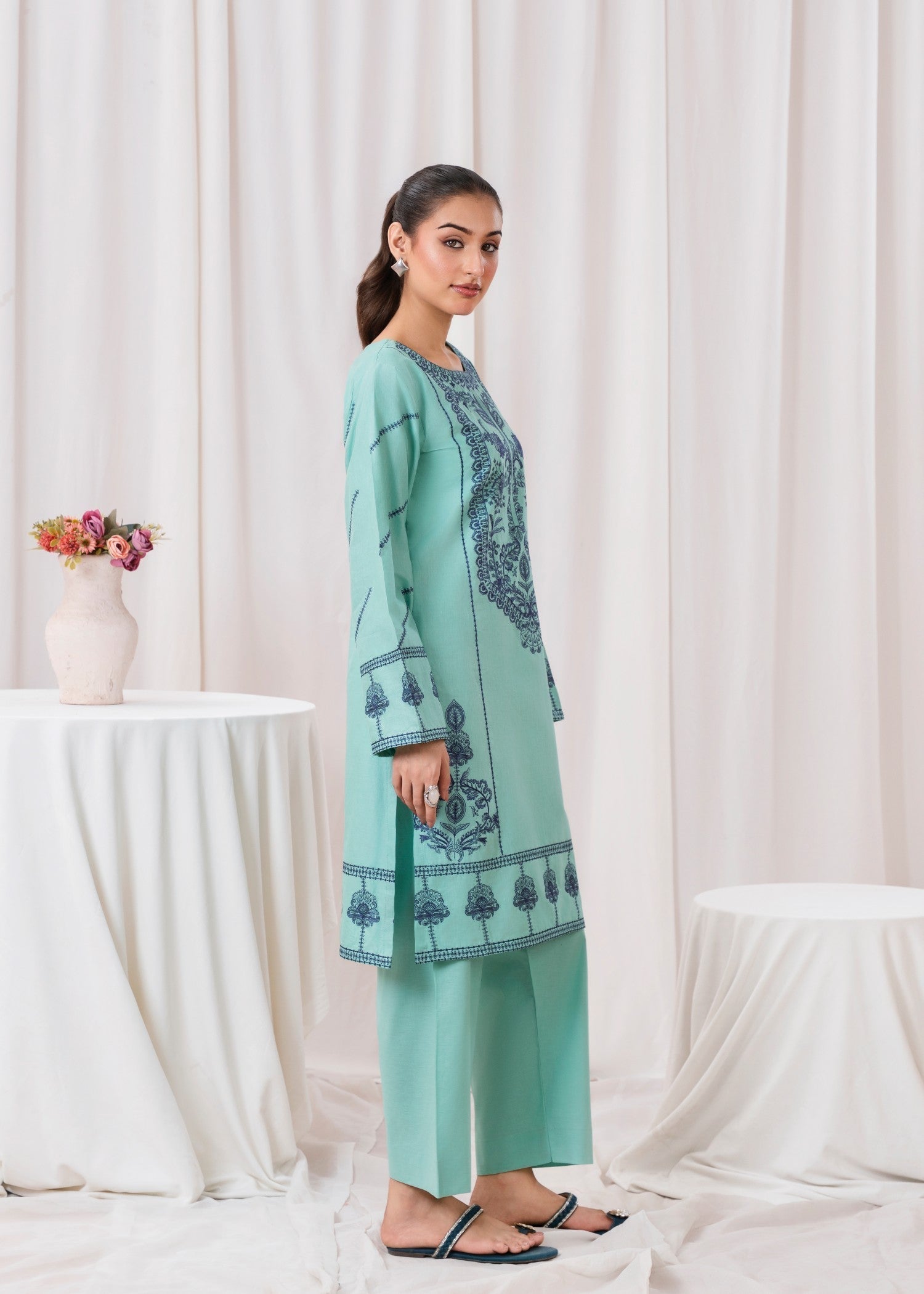 Gulle Eida Azure Bloom Women 2pcs