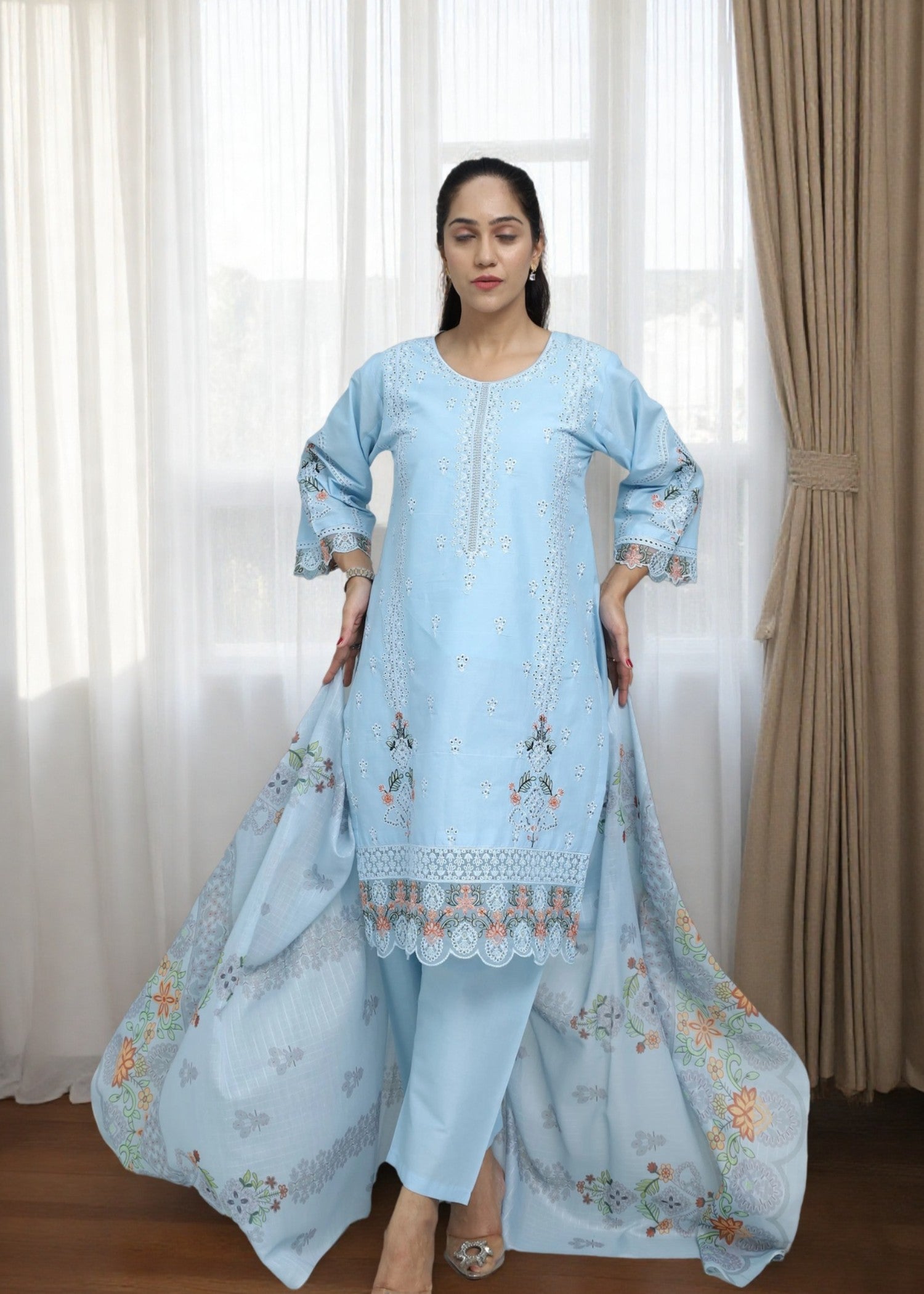 Mirhal Fashion Shine Sky Women 3pcs