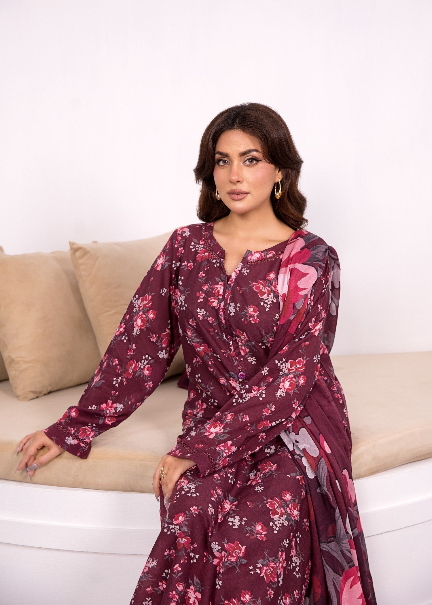 Bin Tayyab (BT006370 MRN 08) Women 3pcs
