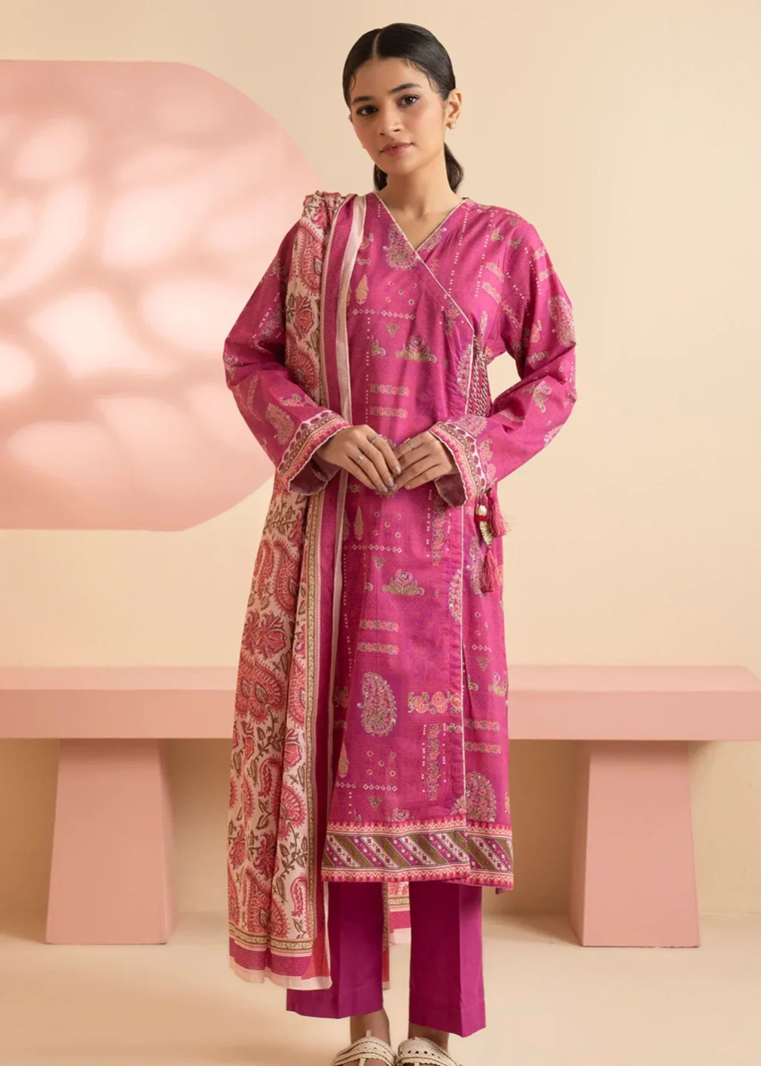 Zellbury WPS2531486 magenta Women 3pcs