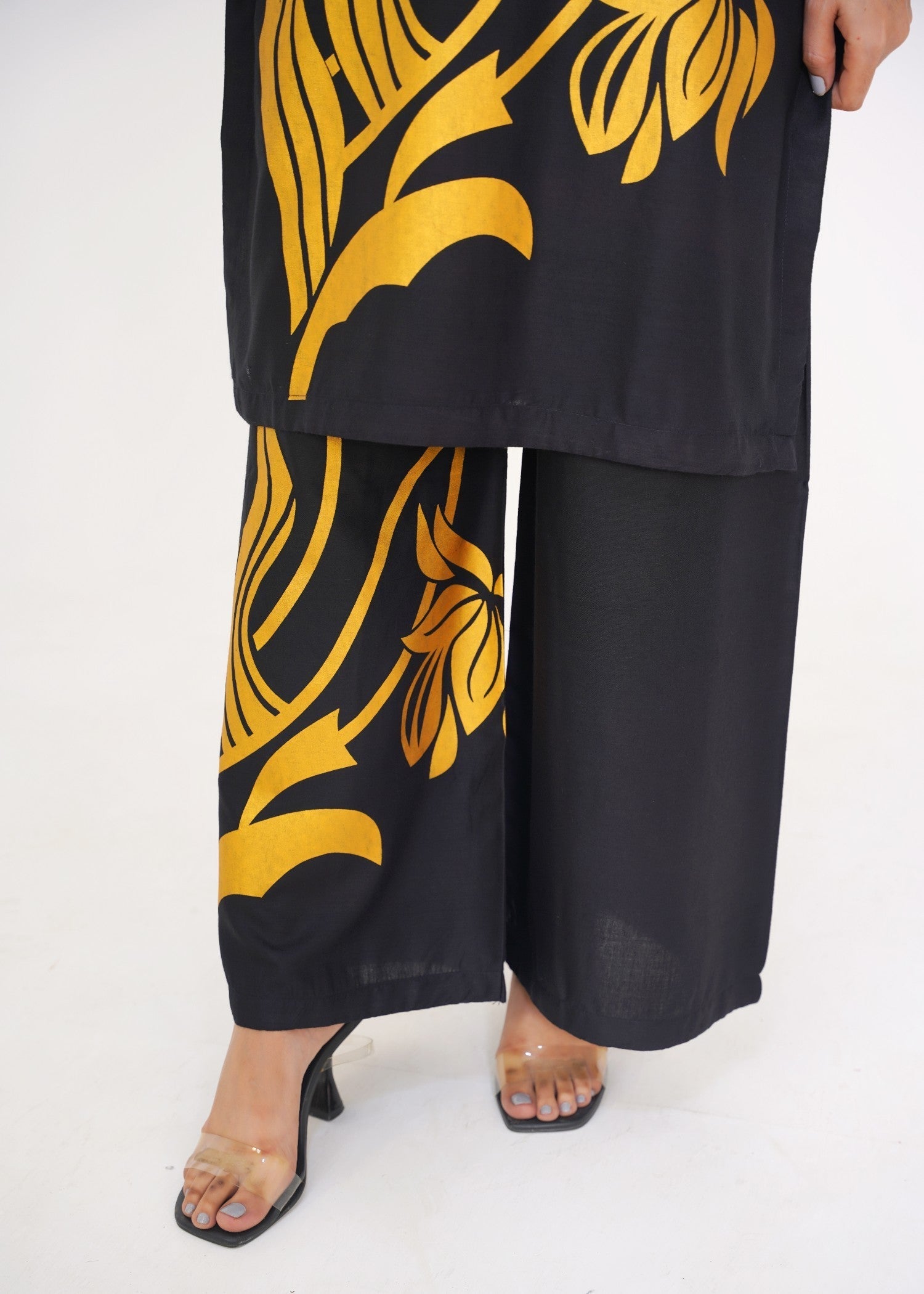 Preetpret Petal Bag Black Women 3pcs