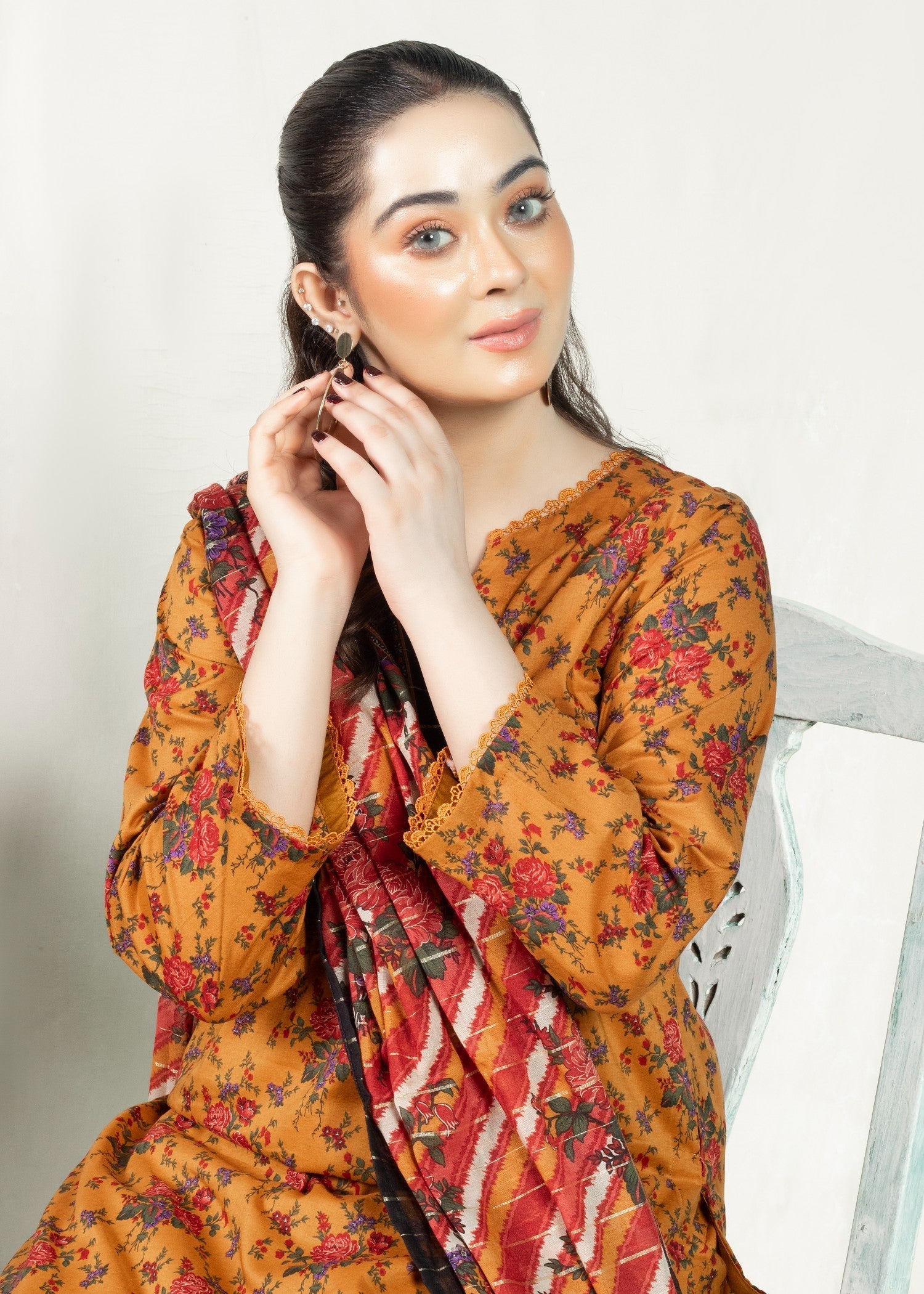 Arosa Mustard Florals Women 3pcs