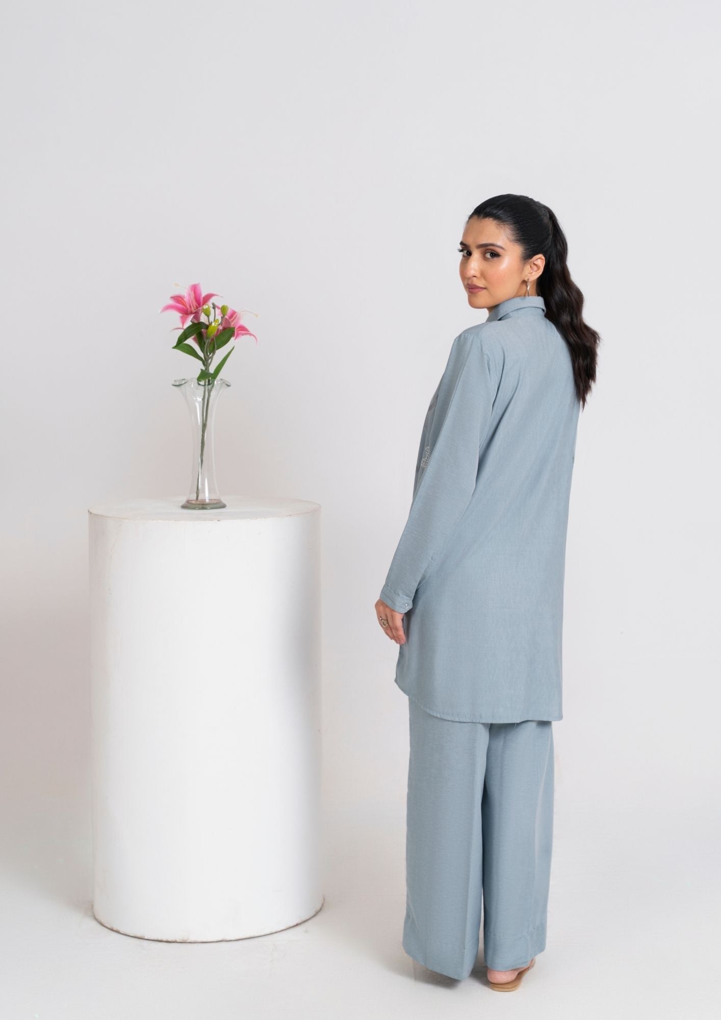 Jupiter Embroidered Silk Karandi F25 0022 Women 2pcs