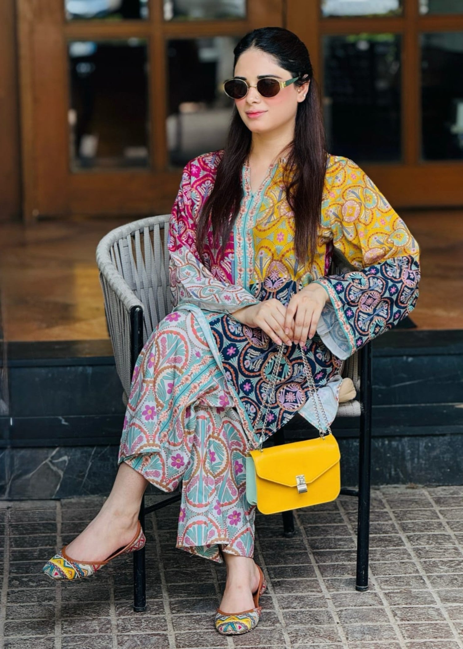 Tehzeeb Libas RANG SAAZ STITCHED Women 2pcs