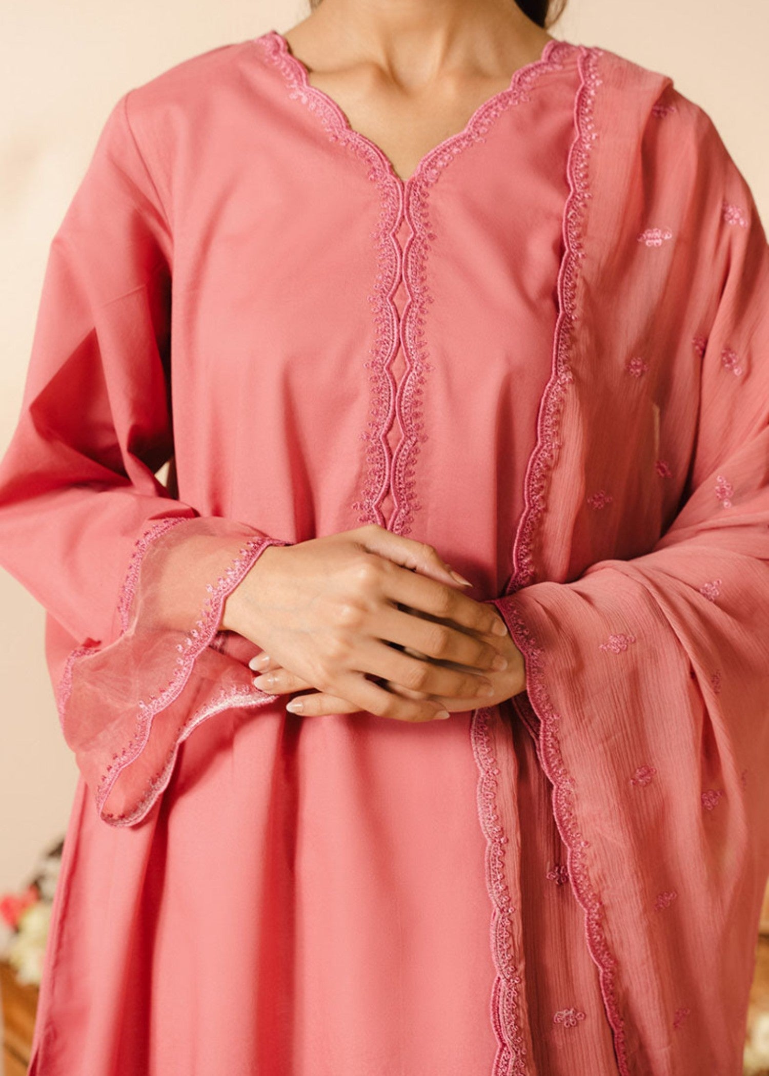 Cross Stitch PETAL HAZE 0125RTWPLNBAS0305 Women 2pcs