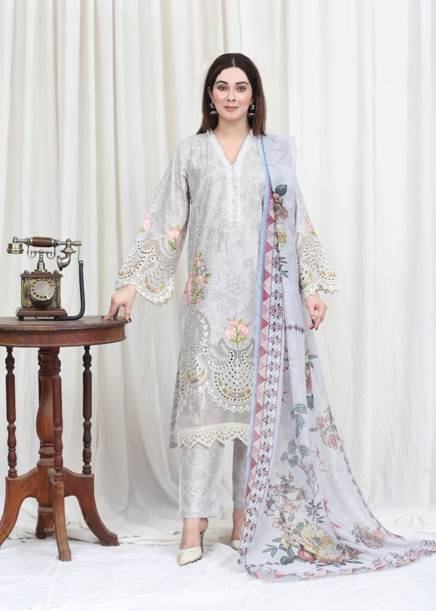 Mr Rai Attires AYAT Embroidered Women 3pcs