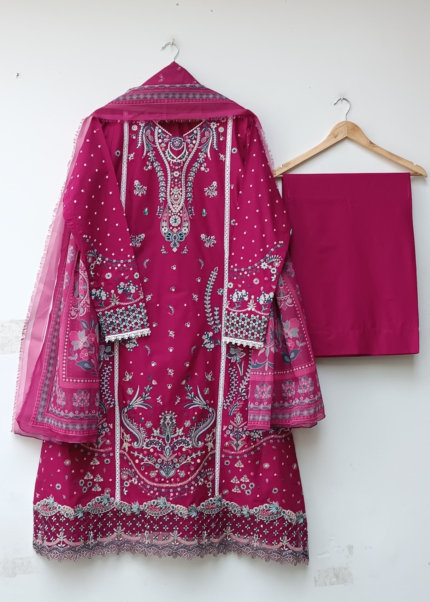 Lubana Store NIRMA MAGENTA Women 3pcs