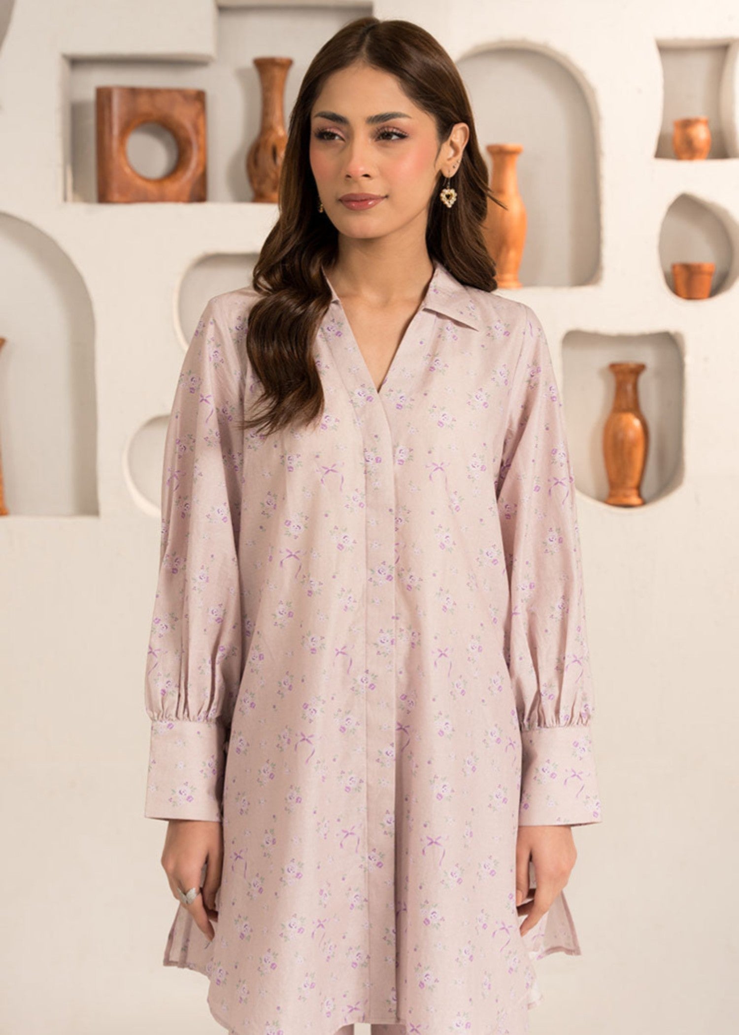 Cross Stitch HUSHED ROSE 0125RTWPRTLWN0102 Women 2pcs