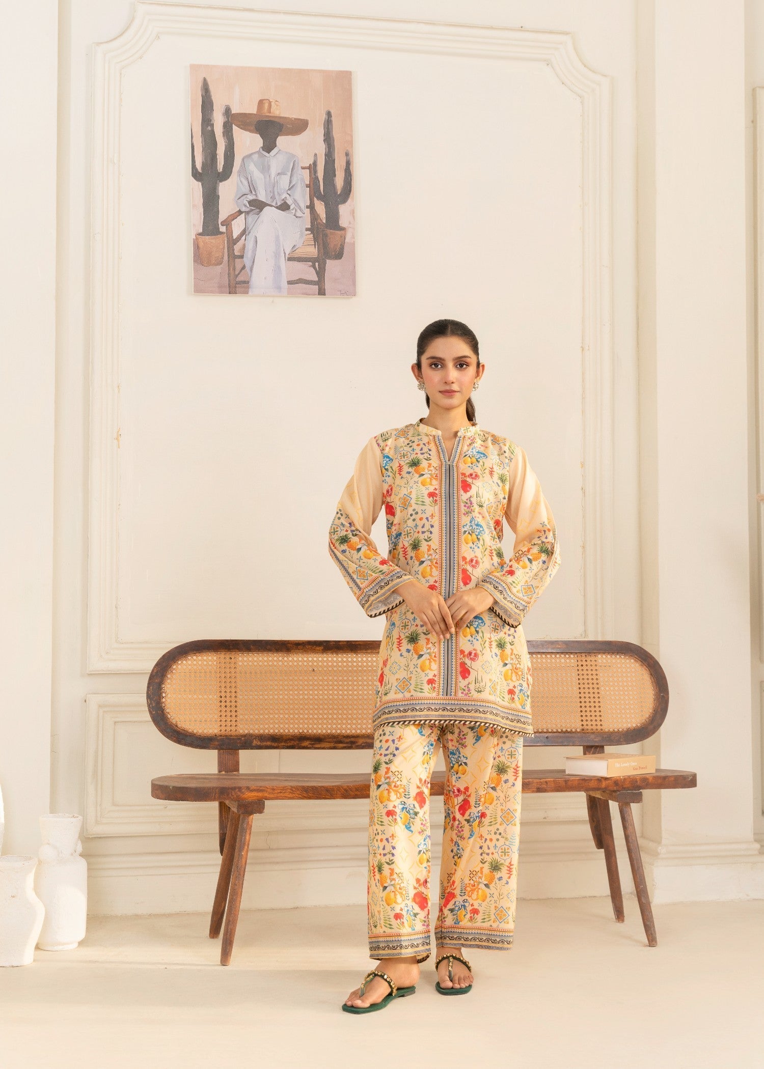 Aqs n Man Noor AM 016 Women 2pcs