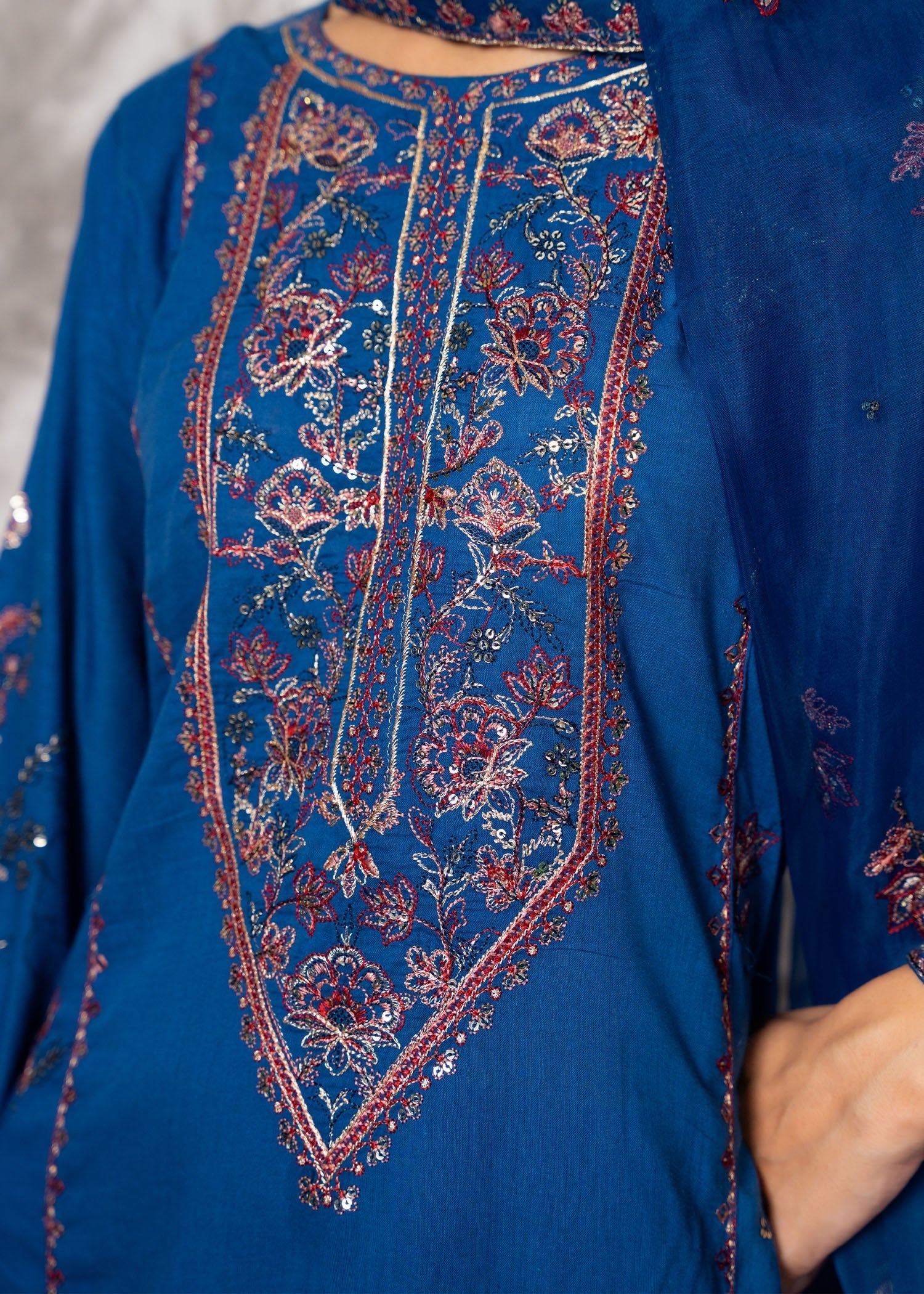 Zahab By M Sapphire Charm Women 3pcs