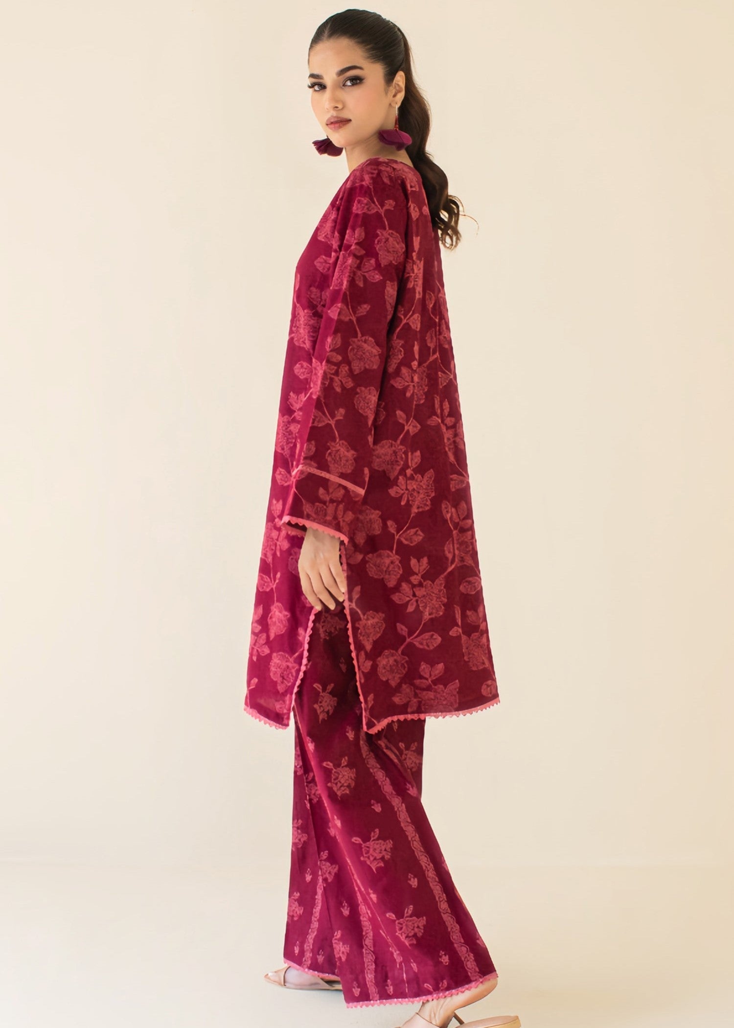 Orient Stitched | | Premium Dyed Lawn Jacquard | WRCY24S 2010 Women 2pcs