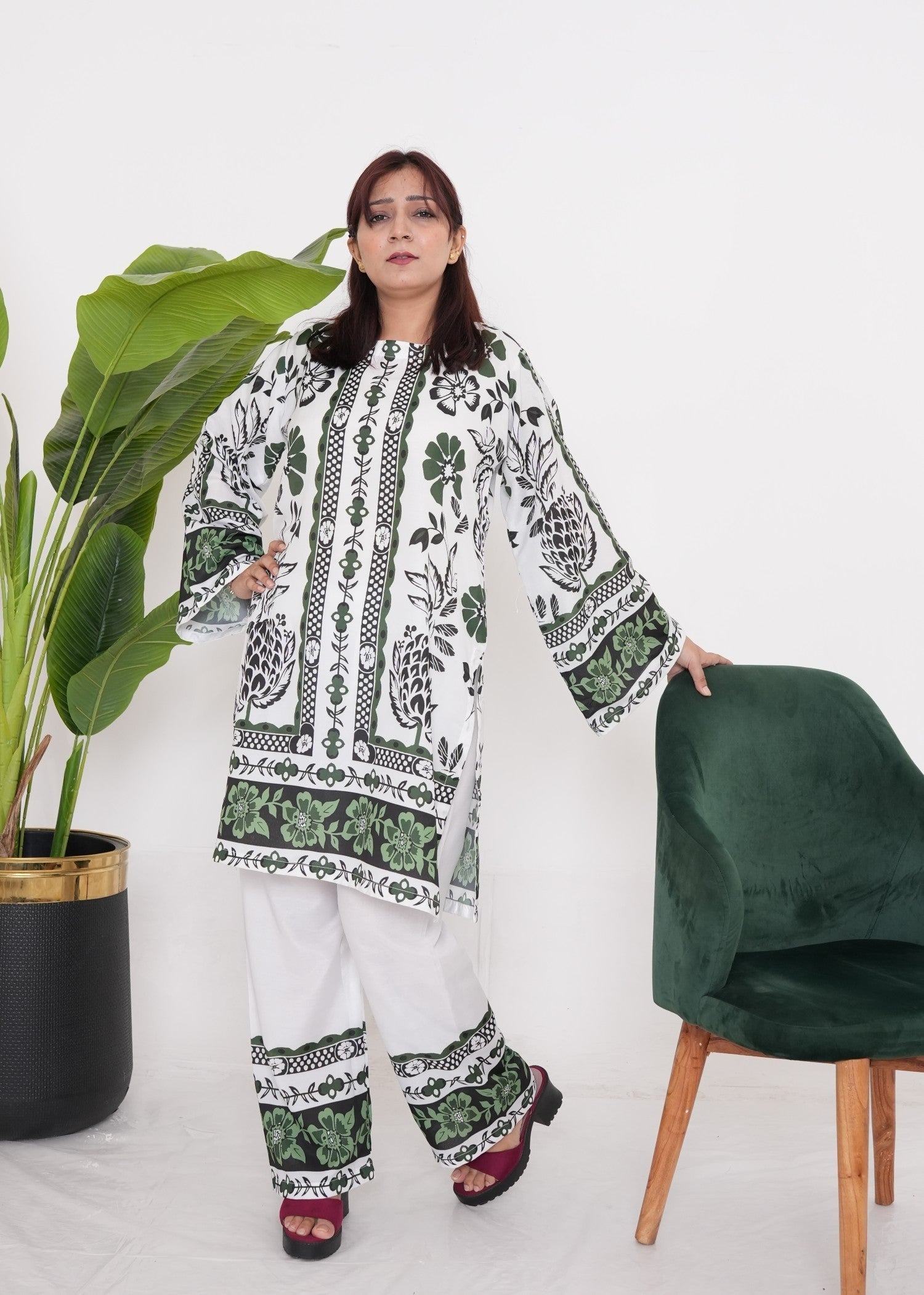 Shefoze Clothing multy pret Women 2pcs