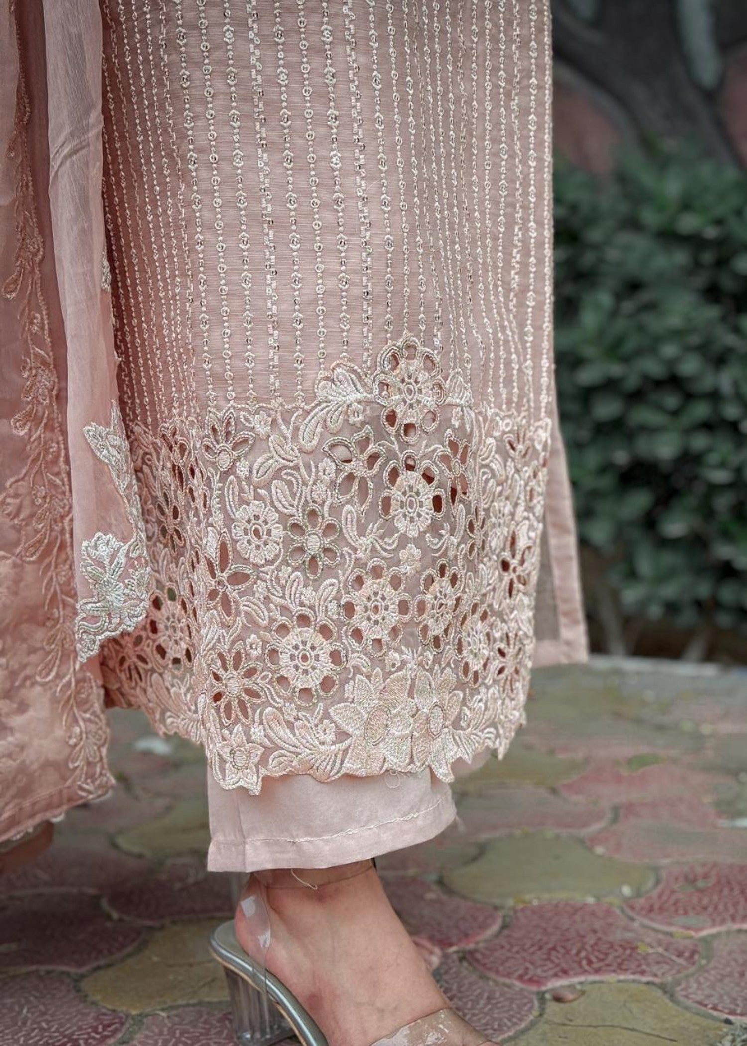 Inaaya Fashion Sunaira Pastel Pink Women 3pcs