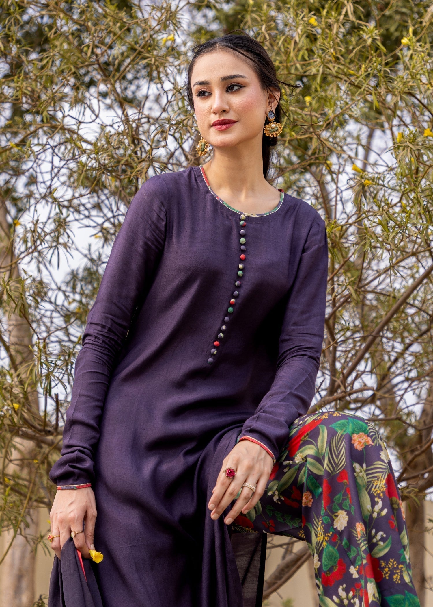 Daak & Co. Anita Grey Women 3pcs