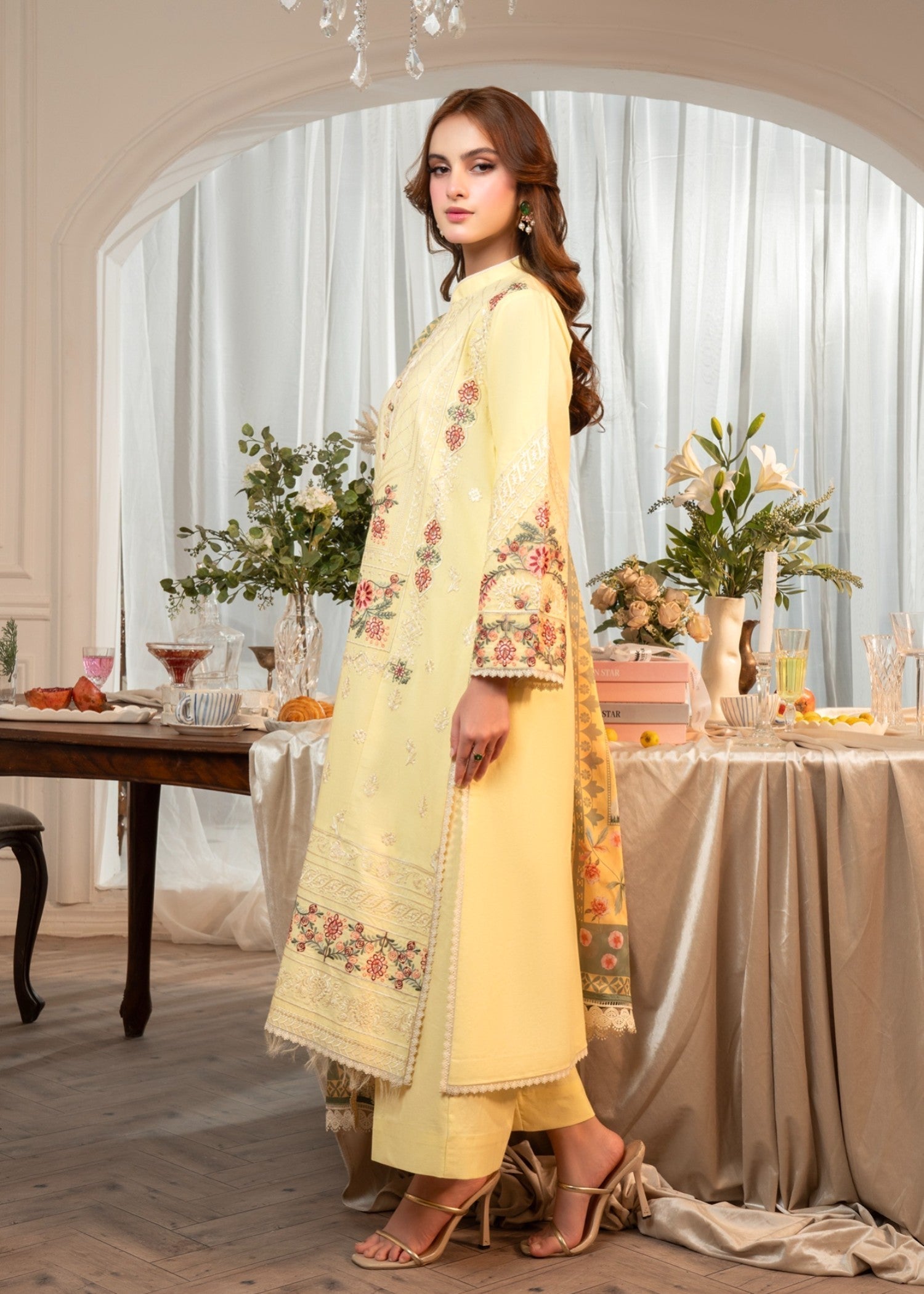 Maisa By Seven Star Luxury Embroidered | CLE 0205 Women 3pcs