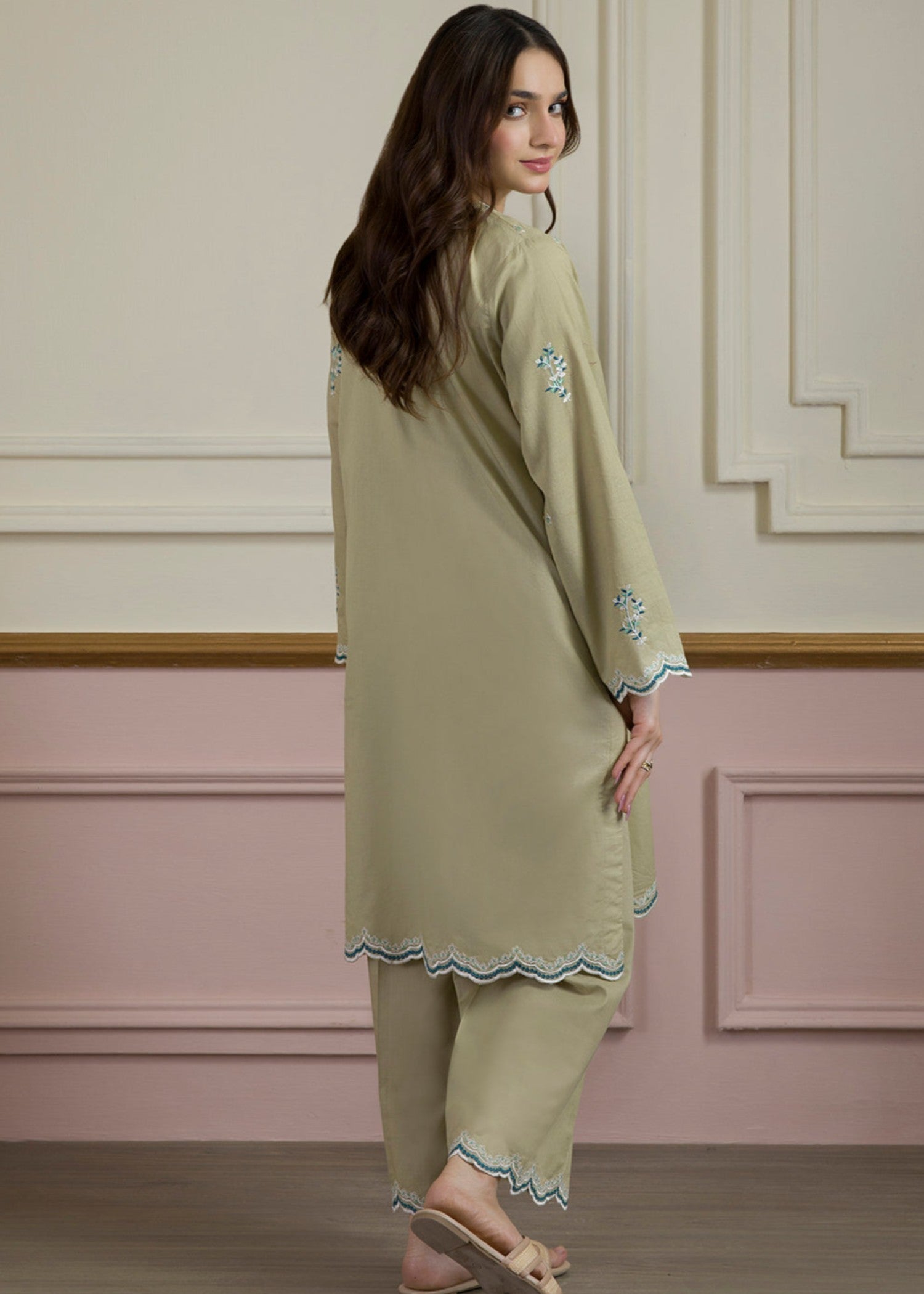 Zellbury WPS2522599 Beige Women 2pcs